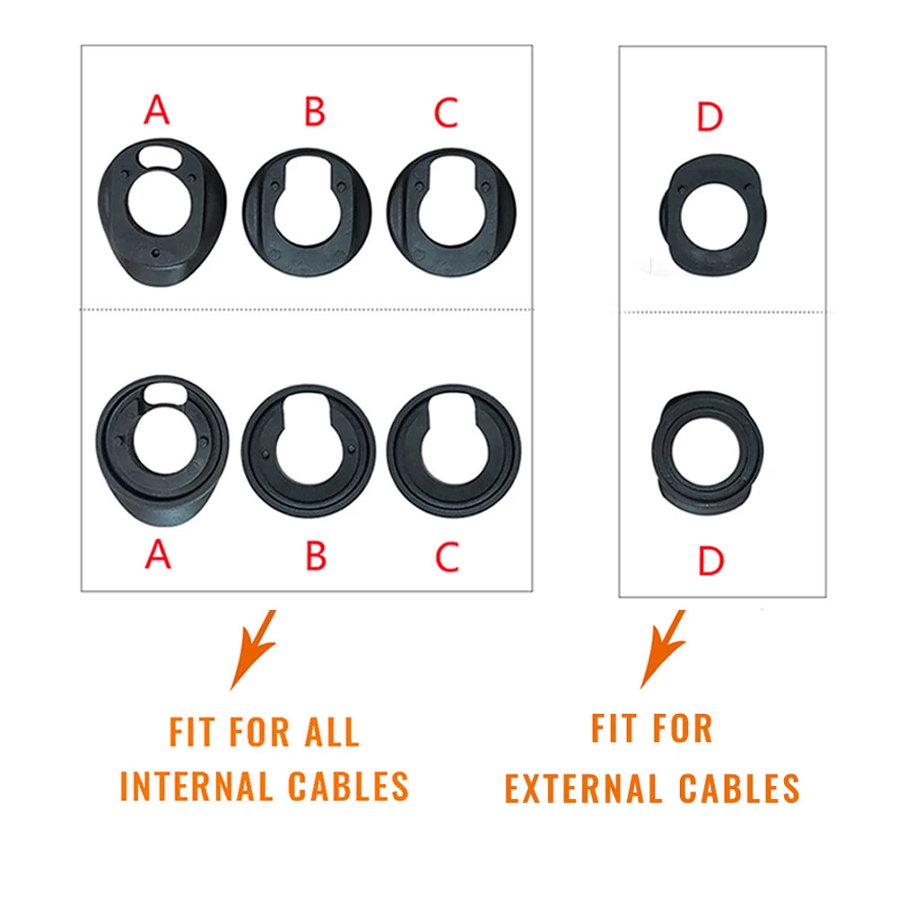 Road Bicycle Internal Routing Cable Integrated Handlebars with Computer Mounts