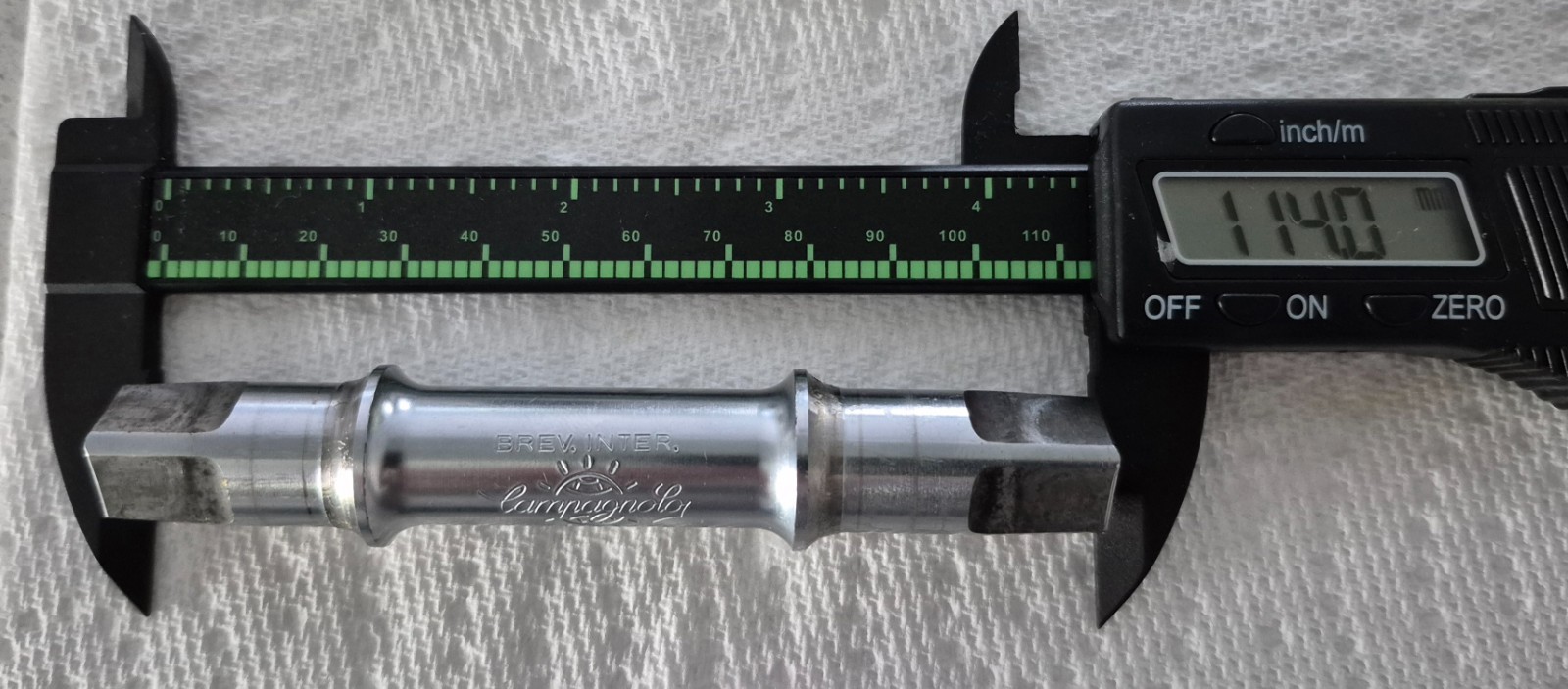 Campagnolo Nuovo Record Bottom Bracket 68ss 114mm 1.370x24tpi