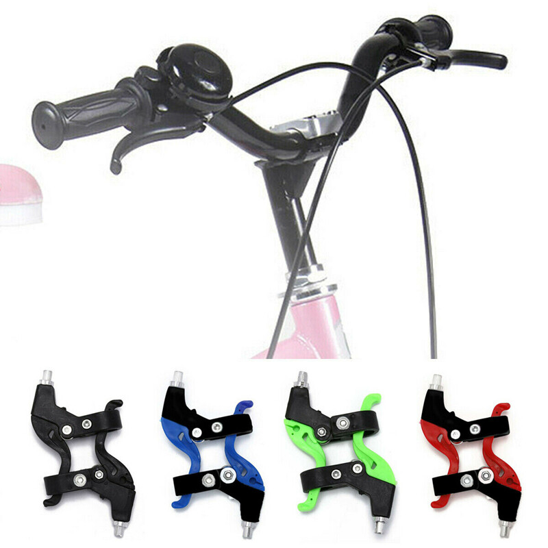 1 Pairs MTB Bicycle Mountain Bike Hand Brake Levers V-Brakes Handle Gear Set US