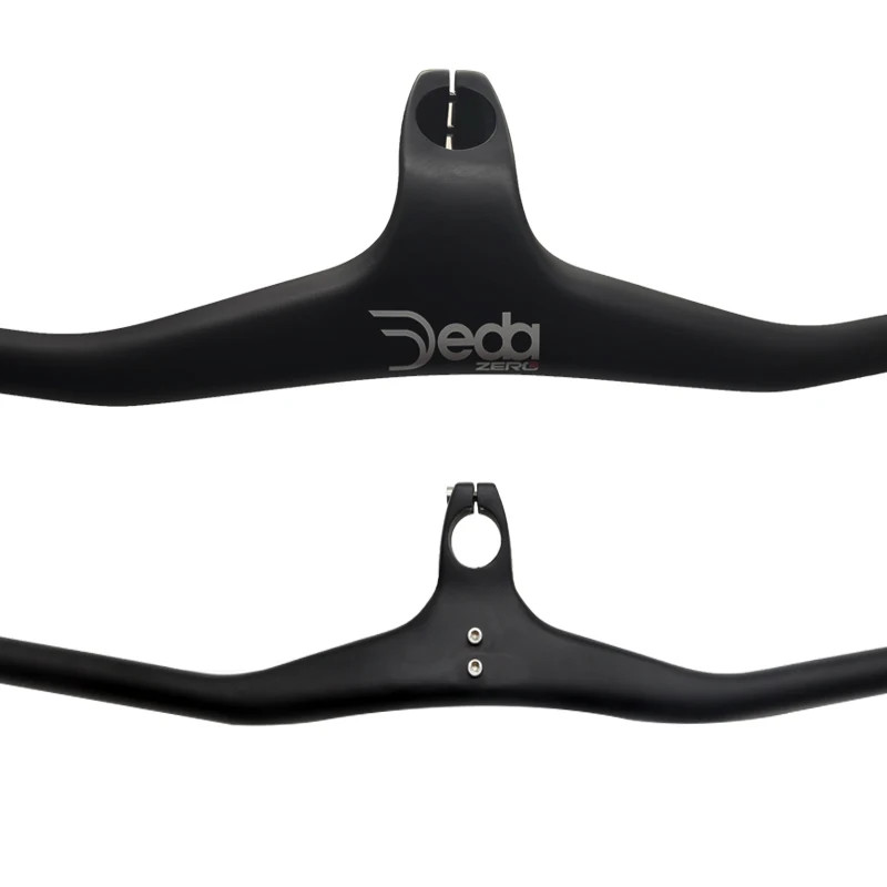 -17 Degrees Carbon Bike MTB Integrated Handlebar With Stem 60-120mm 600-800mm