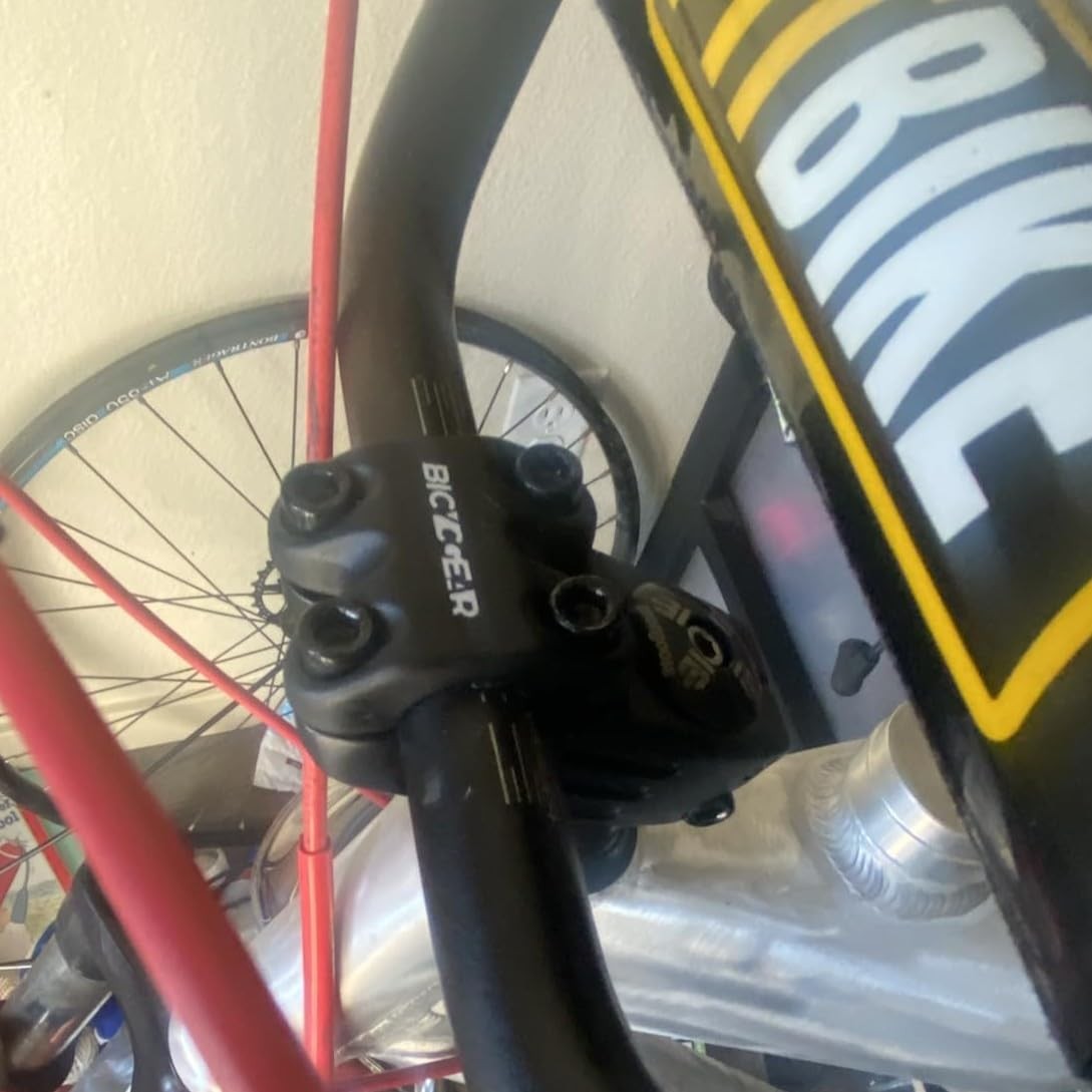 Short Bicycle Stem 22.2mm Aluminum Alloy Mountain Road Bike Handlebar Riser