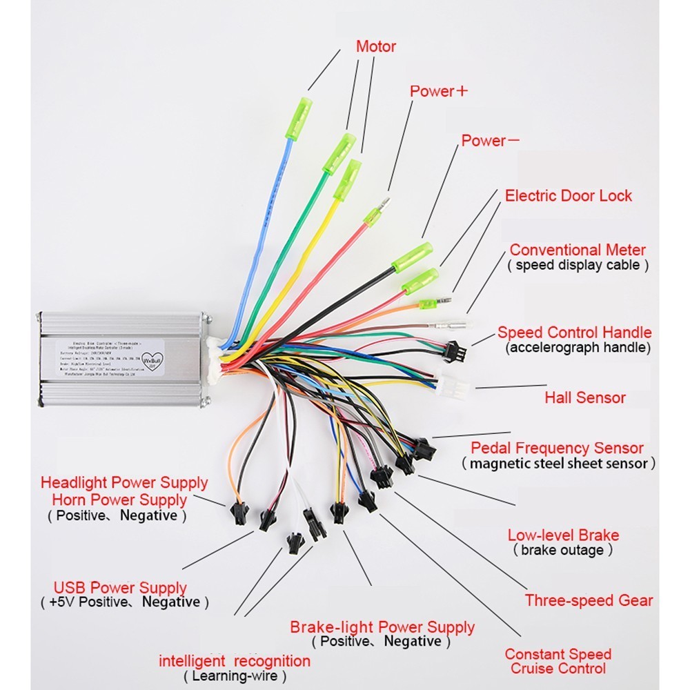 10A-20A Controller 36/48/52V Brushless Controller For Electric Scooter