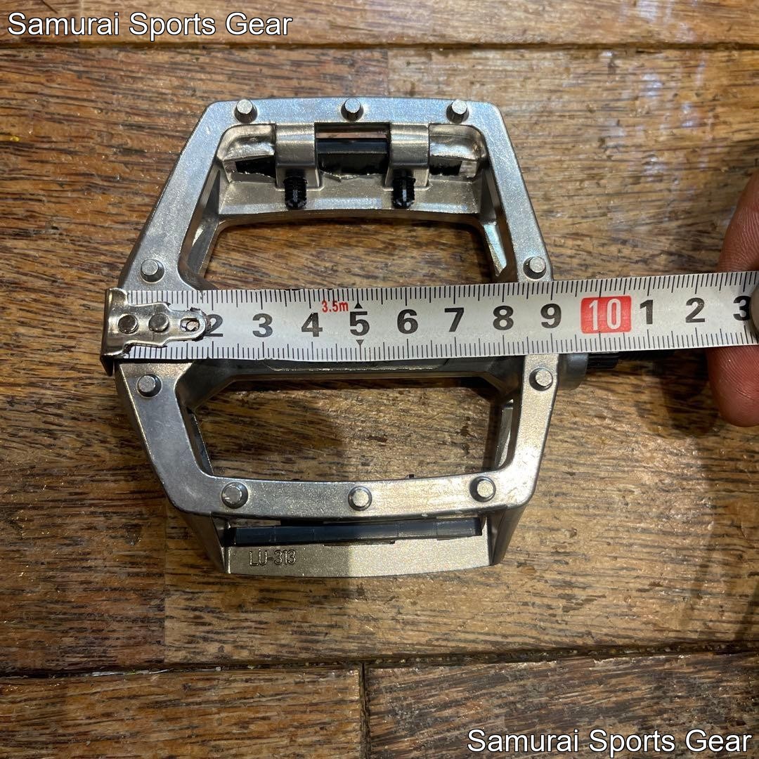 Wellgo Flat Pedal Silver Iron