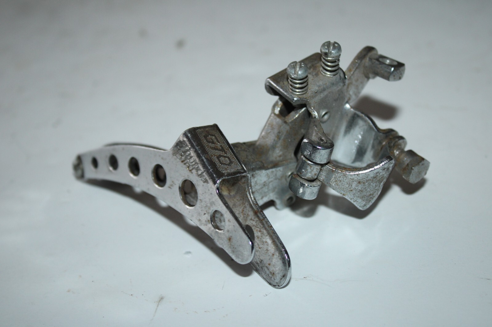 Vintage Shimano Thunderbird Double Front Derailleur 1″ Bottom-Pull USA Shipping!