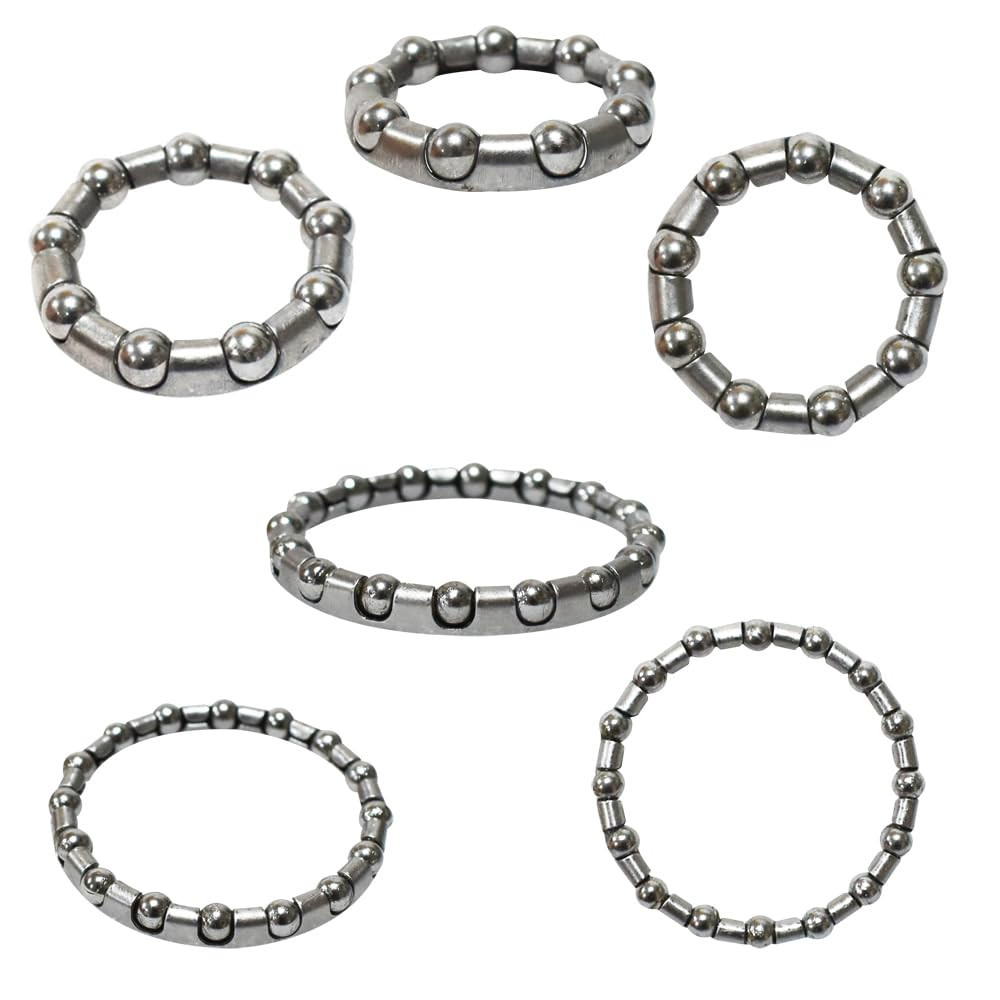 10 Kinds 5 Sets Bike Ball Bearing Headset Retainer Crank Caged Wheel 1/6” to 1/3