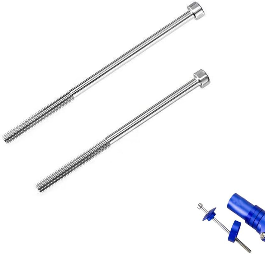 2 Pack Bike Stem Riser Screw Bolts Replacement 116mm and 136mm Long M5 Thread…