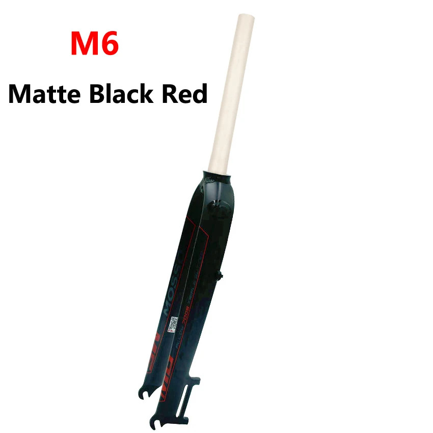 29er MTB Bicycle Front Fork 26 27.5 29 Bicycle Fork Straight Matte To M6