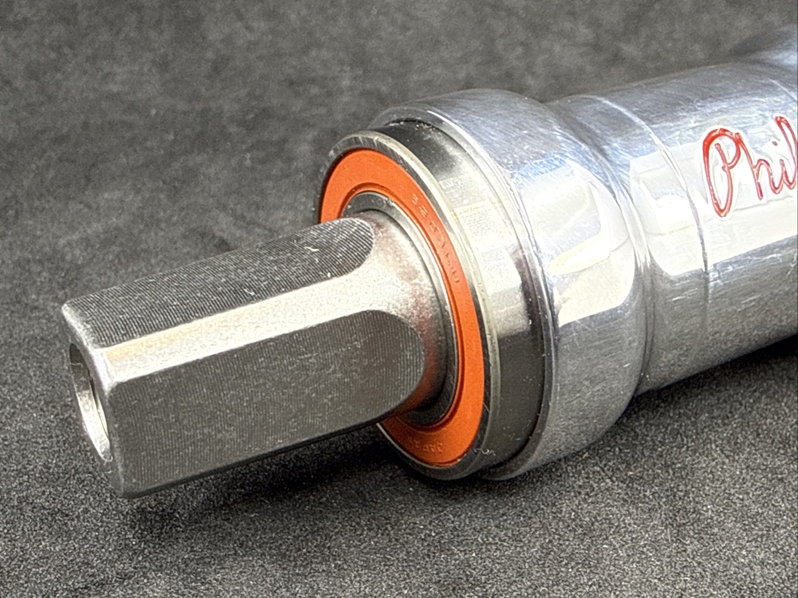 PHIL WOOD Sealed Cartridge Bearing Bottom Bracket 111mm NOS New JIS Square Taper