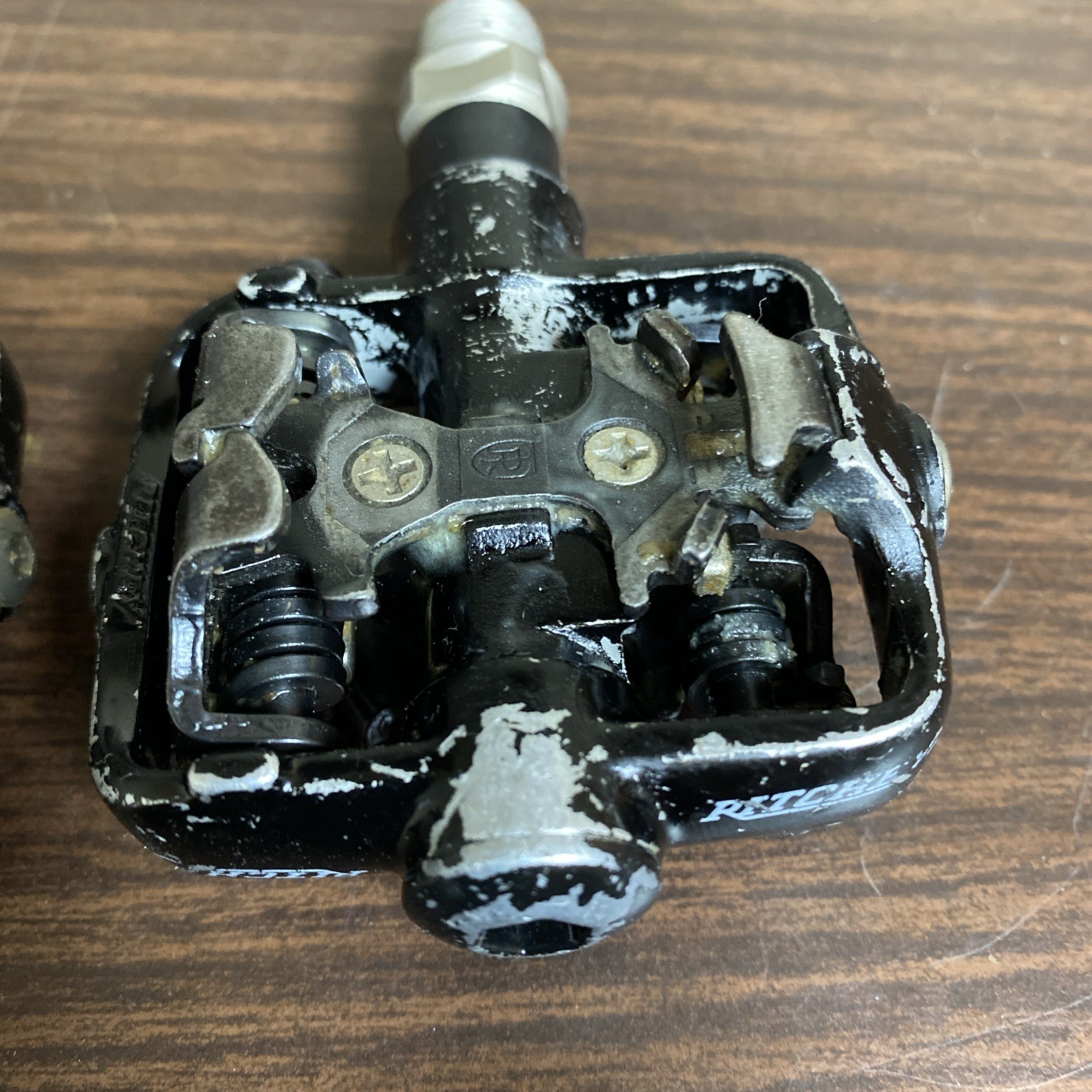 Time ATAC Alium Pedals Black RITCHEY vintage MTB USED LOT MISC CLEATS