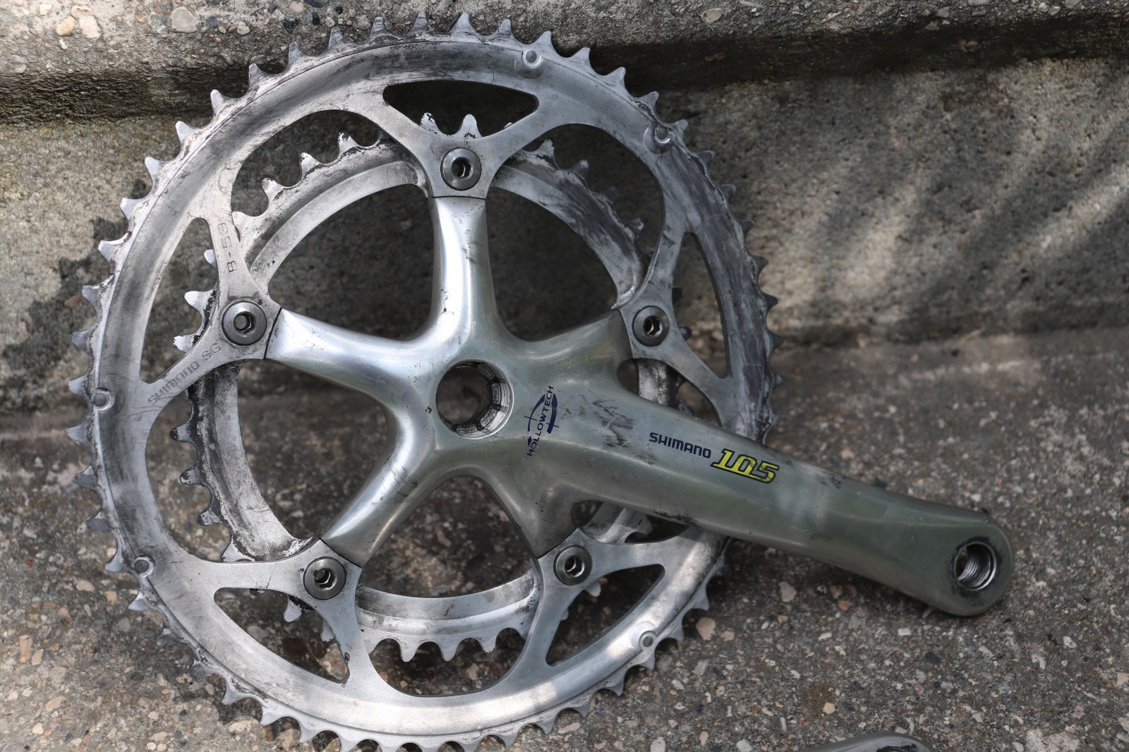 Shimano 105 FC-5501 / 5504 175 mm 130 BCD Octalink Crank Crankset 9s 53 – 39