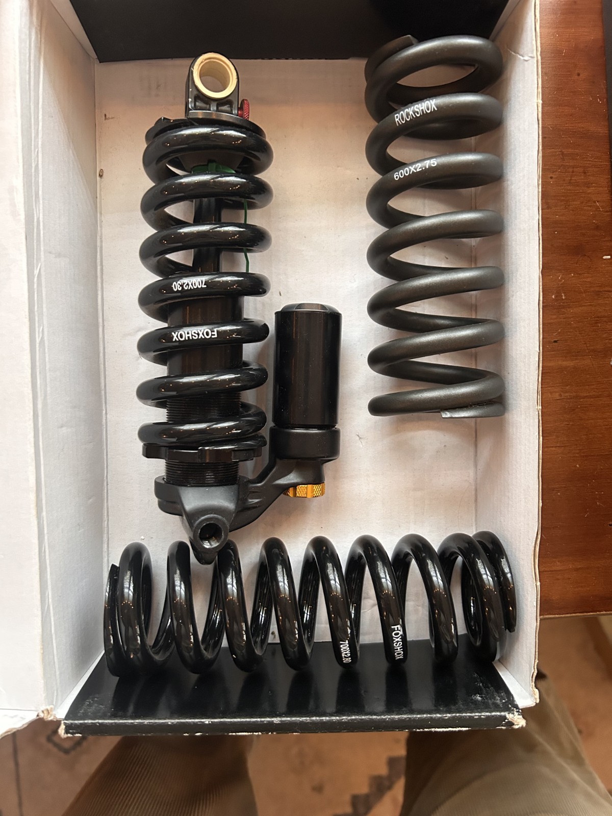 Steel Rear Shock Coil Spring – FOX Steel Rear Shock Coil 600X2.75