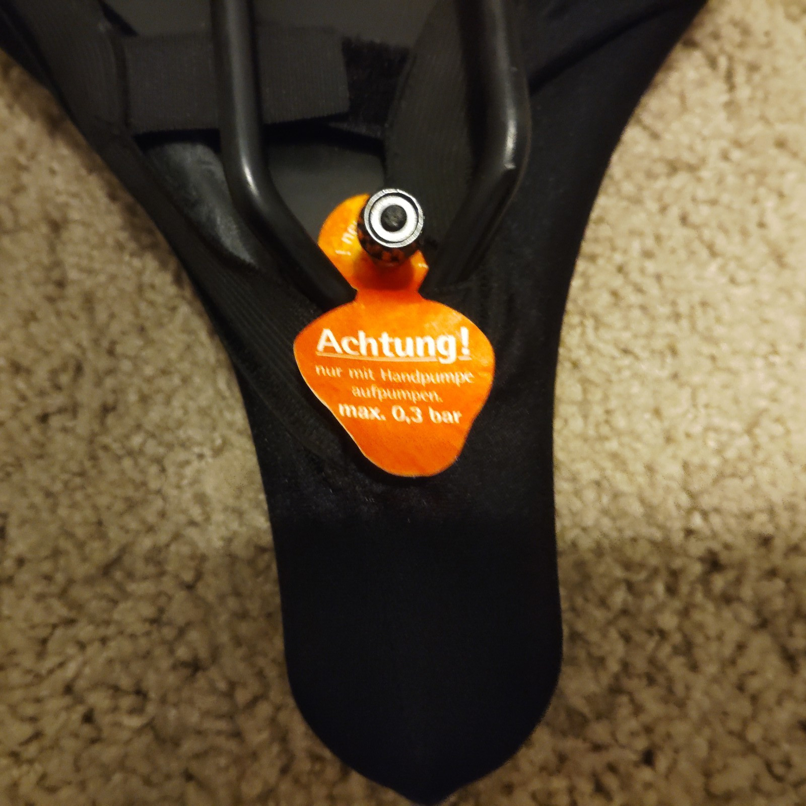 NEW Air Pump Bike Seat- Ultra Comfort Saddle With Adjustable Firmness Using Air