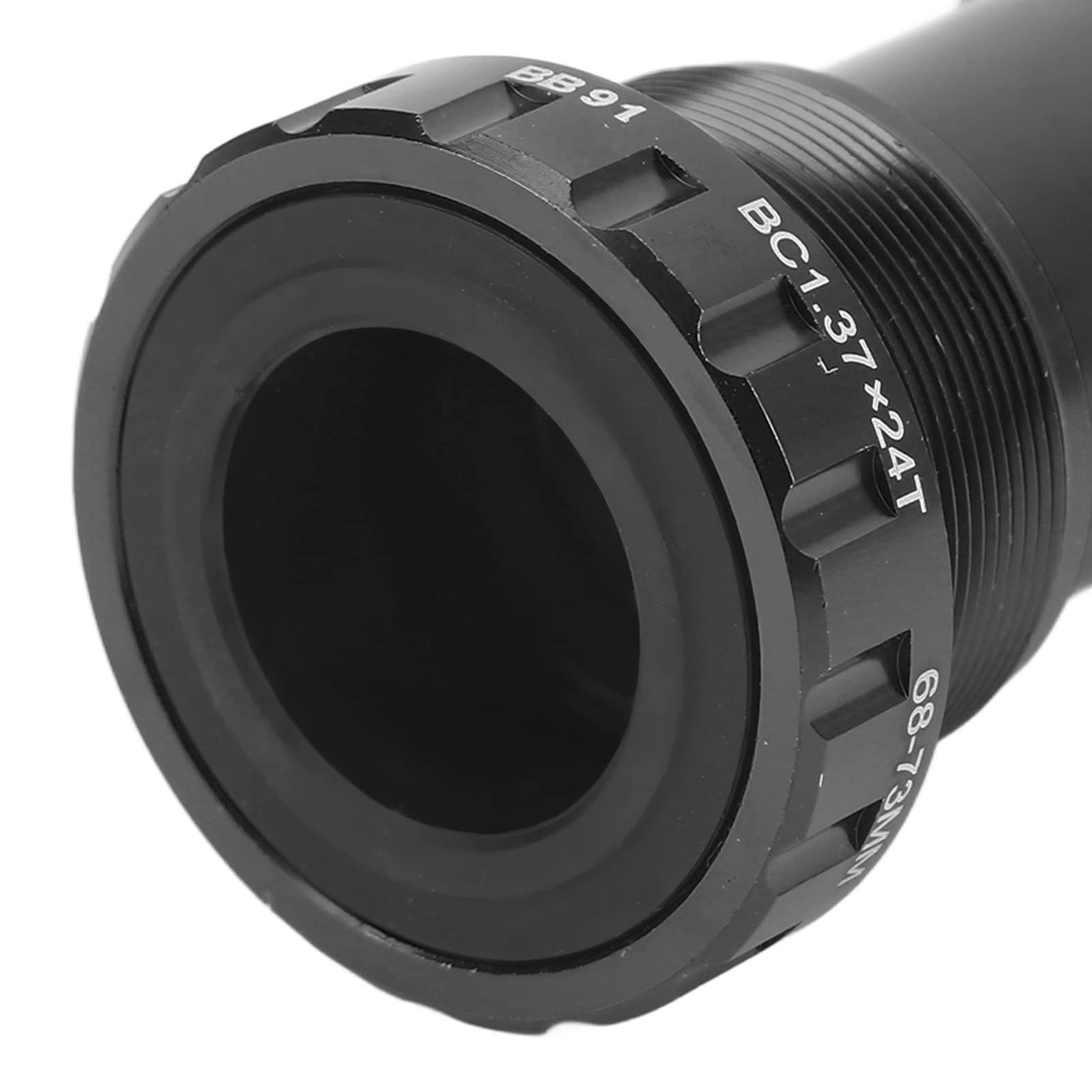 Bottom Bracket Black BB91 68/73mm Twisting Threaded Bike Bottom Bracket MTB S…