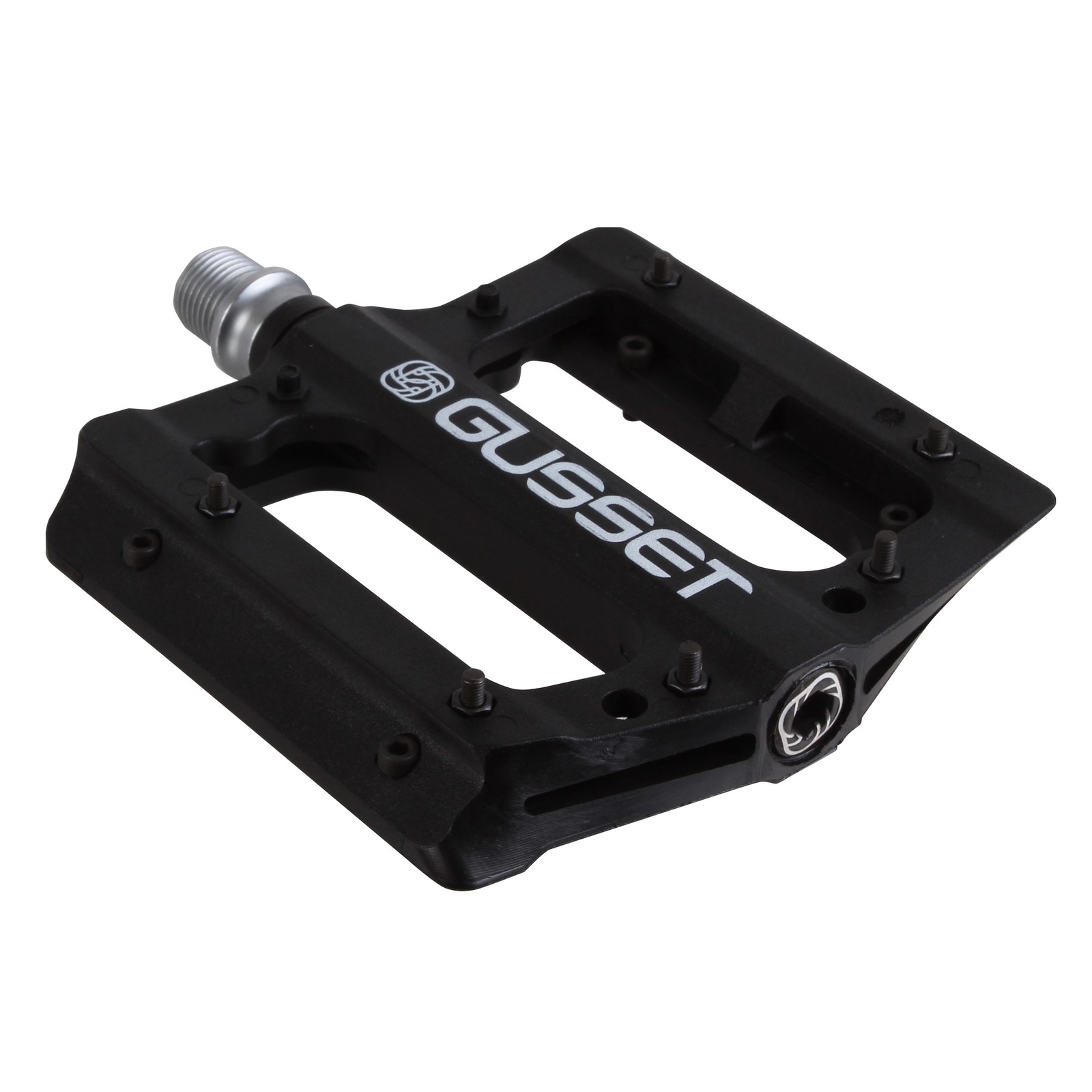 Gusset Merge Platform Pedals, Black NLS