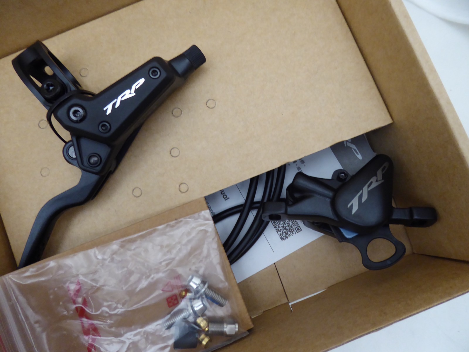 TRP EVO X Disc Brake, Left/Right Set, Post Mount – Black