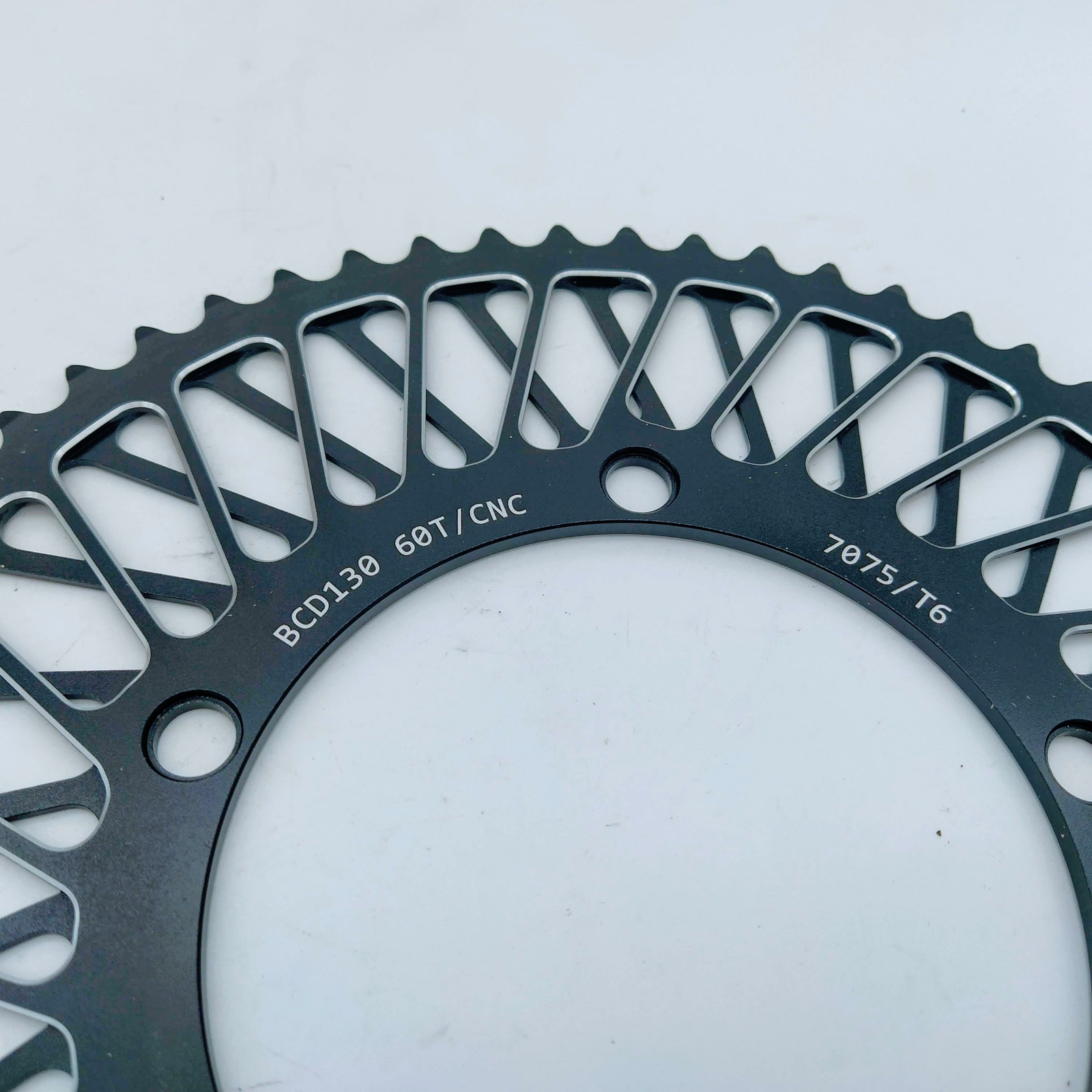 Bikingreen 60T Chainring BCD130 CNC 7075 Road Single Super Light Design 186 gram