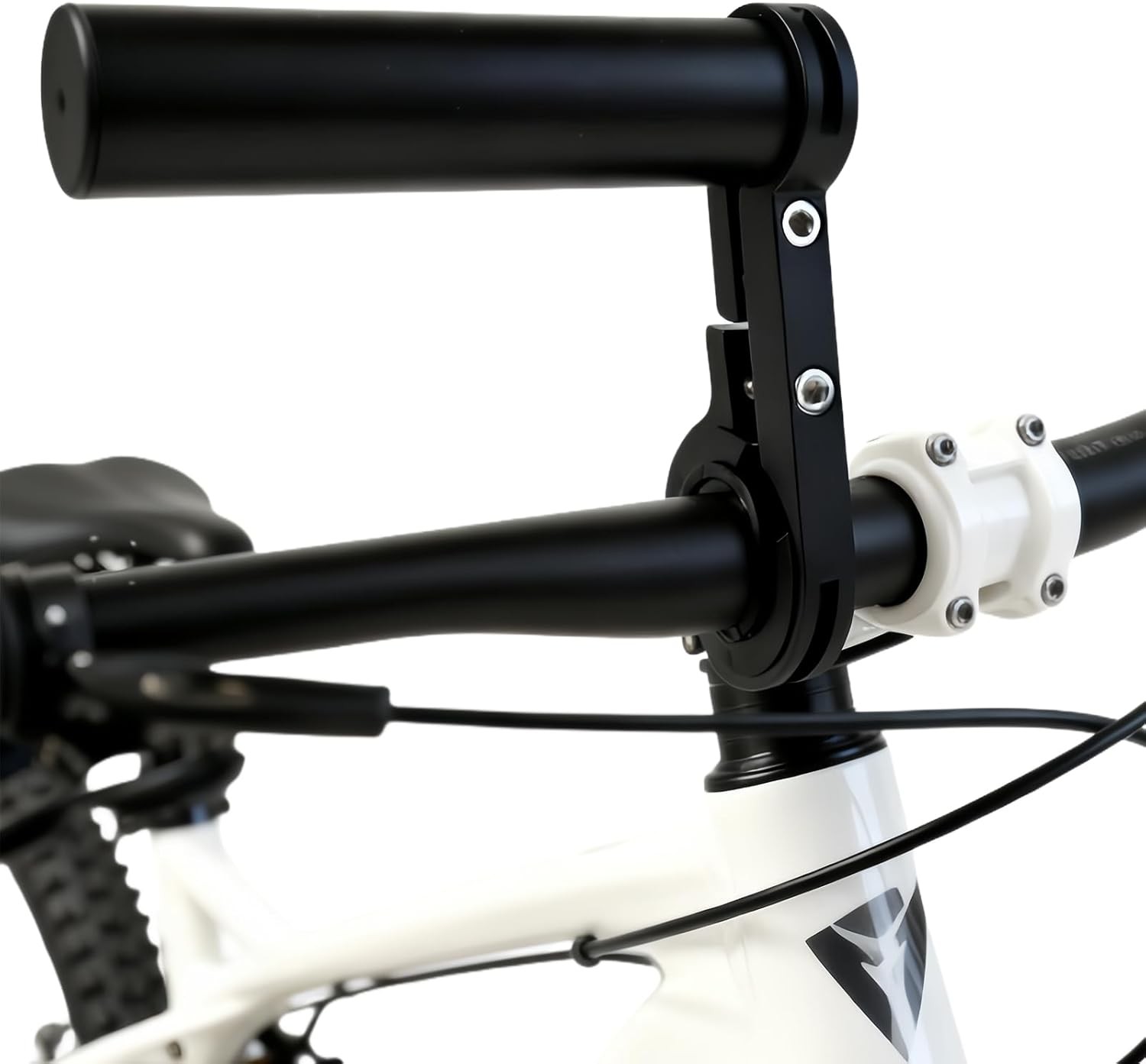 Bike Handlebar Extender – 4in Aluminum Alloy Handlebar Extension with Single Mou