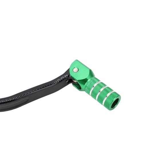 Dirt Bike Gear Shifter Shift Lever Folding Tip CNC for KX85 2014-2024 Green