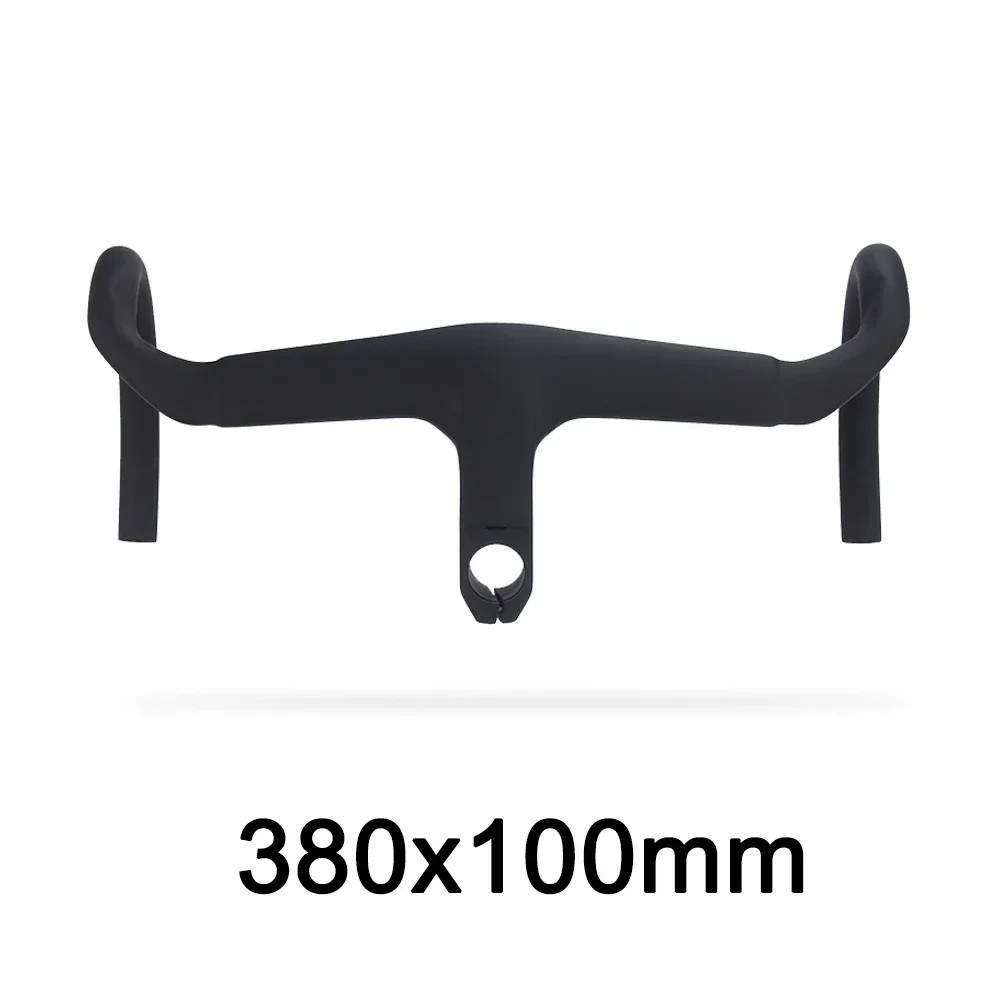 80-110mm Width Road Bicycle Carbon Handlebar Matte Internal Cable Di2 Drop Bar