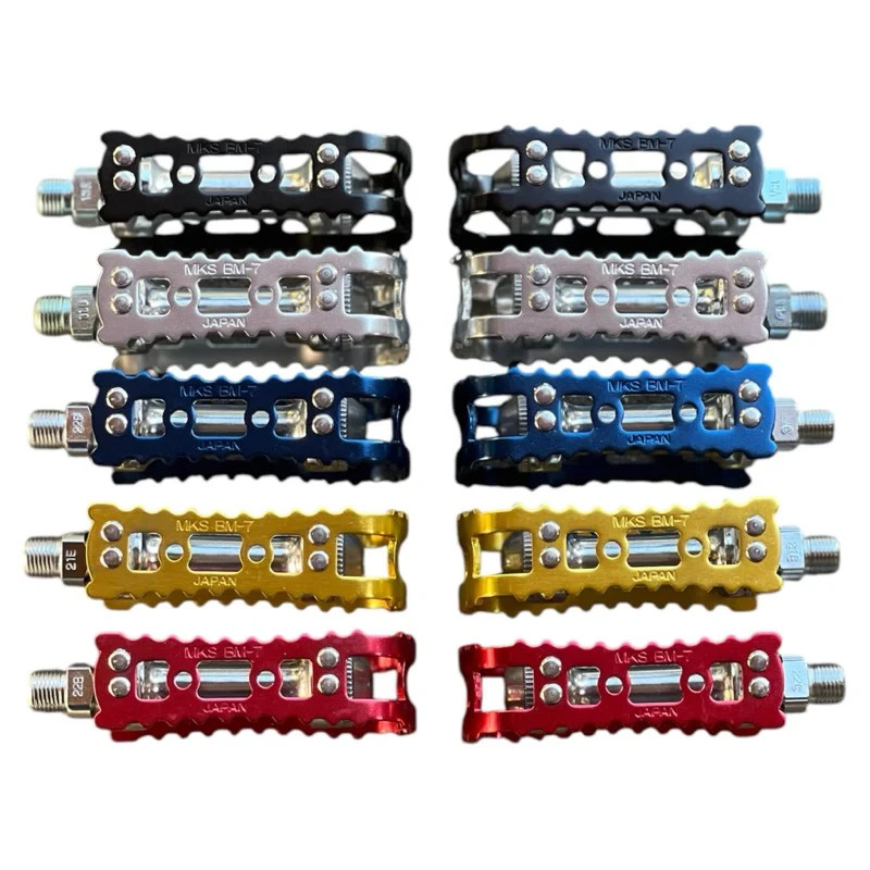 MKS BM-7 Bear Trap Pedals Blue 9/16″