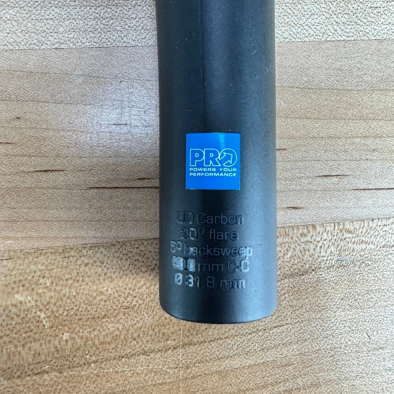 Ridden Once! Shimano PRO Discover 20 Carbon 31.8mm 40cm 20º Flare Handlebar 202g