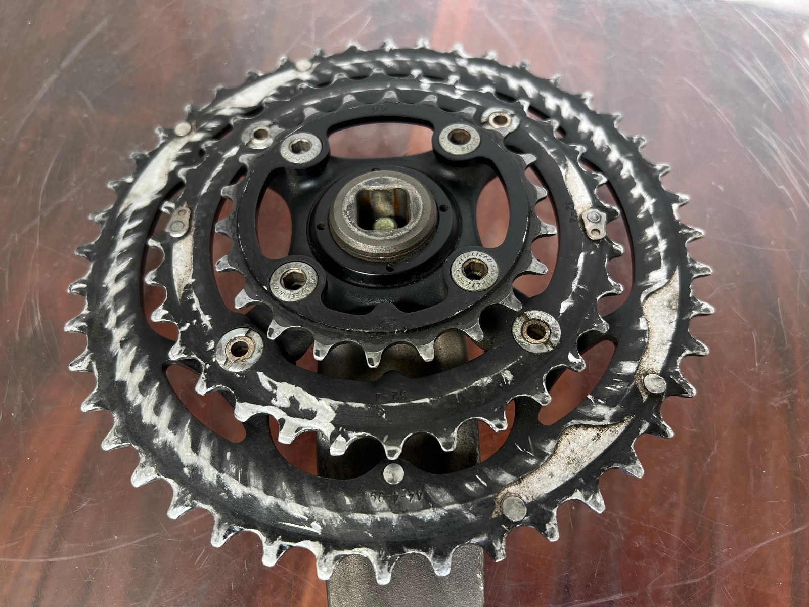 Specialized Strong Arm II 175mm Aluminum Mountain Bike Triple Crankset 44/32/22