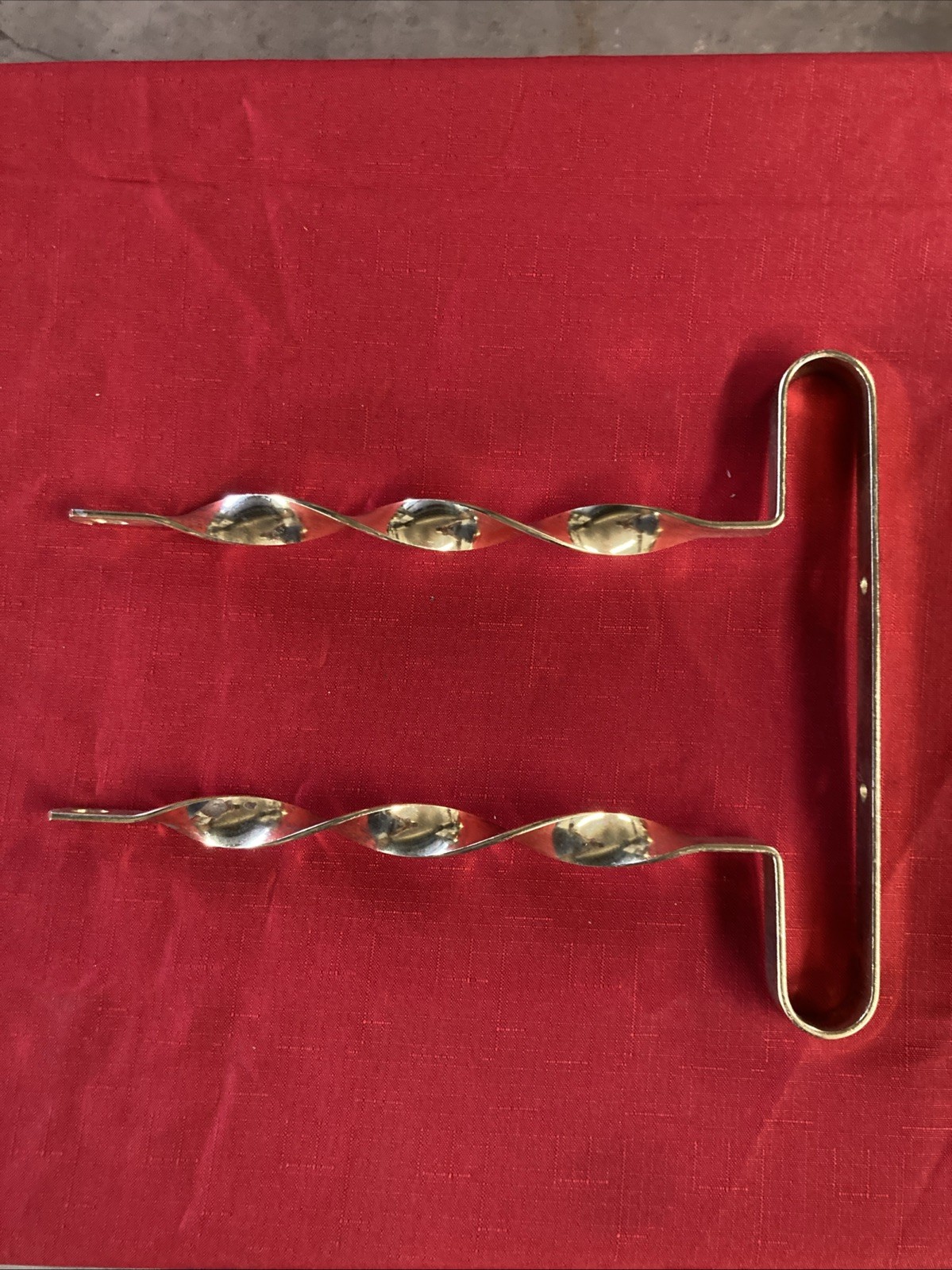 Vintage Lowrider 20 In? Bumper Flat Twisted Gold
