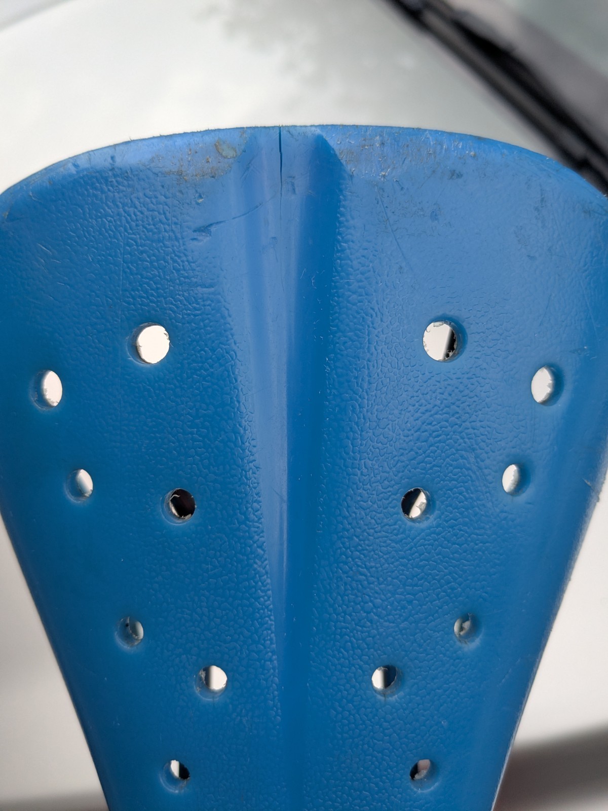 Old school Viscount 2166 Aero blue Team Cycle Bike Seat