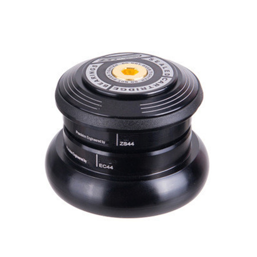 CNC Bike Headset 44mm 1 1/8″-1 1/2″ Straight Tube Frame to Tapered Fork Adapter