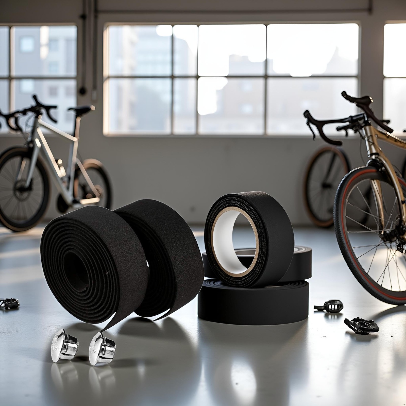 2 Rolls Bike Handlebar Tape Bicycle Cycling Handle Bar Wraps for Road Bikes MTB