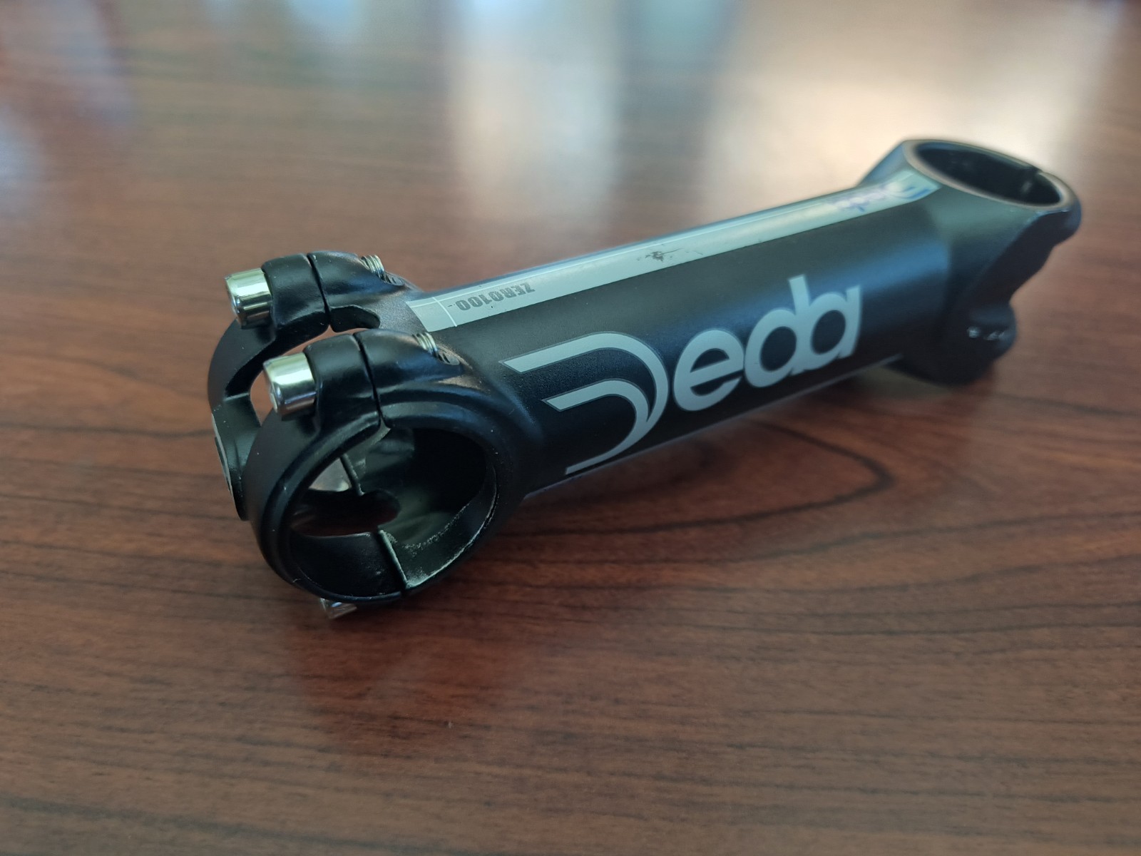 Deda Elementi Zero 100 Threadless Stem, 130mm, 31.8mm, 82°, Black