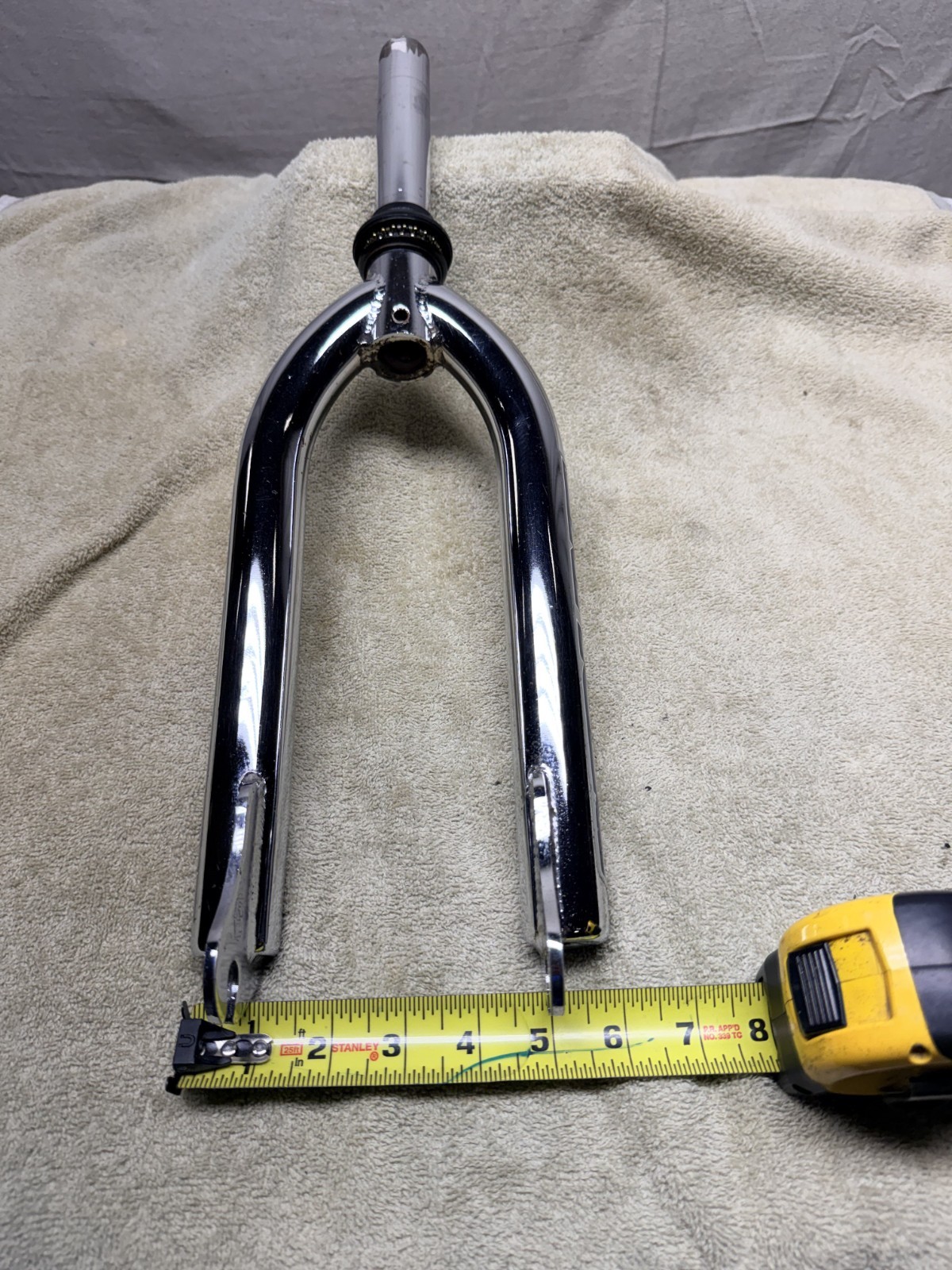 Mid School BMX 2000 Redline 1 1/8in Threadless Forks 20in – Chrome – 8/10 Clean