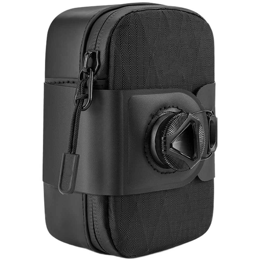 Lightweight 74g Bike Saddle Bag with Twist Lock Buckle for Secure Storage