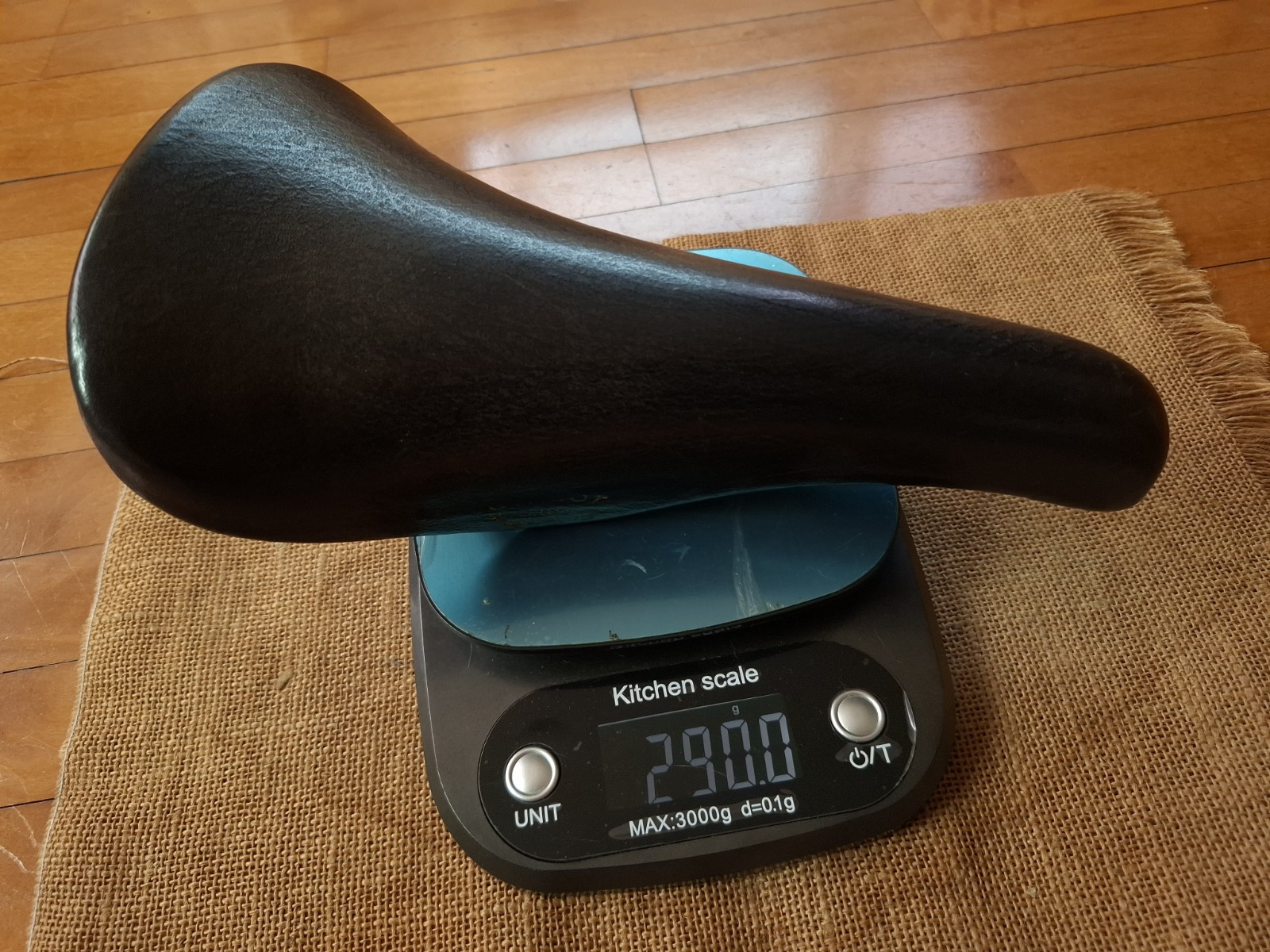 Vintage Concor Supercorsa Superleggera Confort Saddle Alloy Rails 290g. VGC