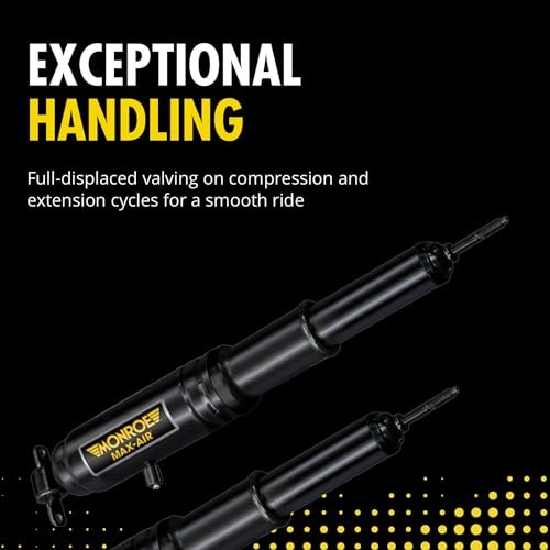 Max-Air MA762 Air Adjustable Air Shock Absorber Pack of 2 for Chevrolet