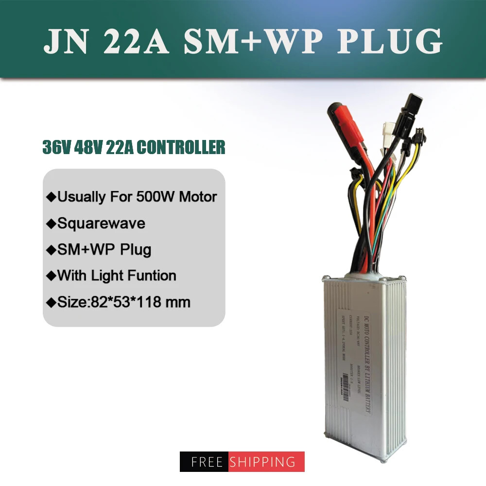 36V 48V 250W 350W 500W 750W 1000W 1500W Ebike Controller with SM WP Connector Us