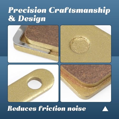 2 Pairs Brake Pads Replacement for Heybike 2022 Later for Mars 1.0/2.0 for
