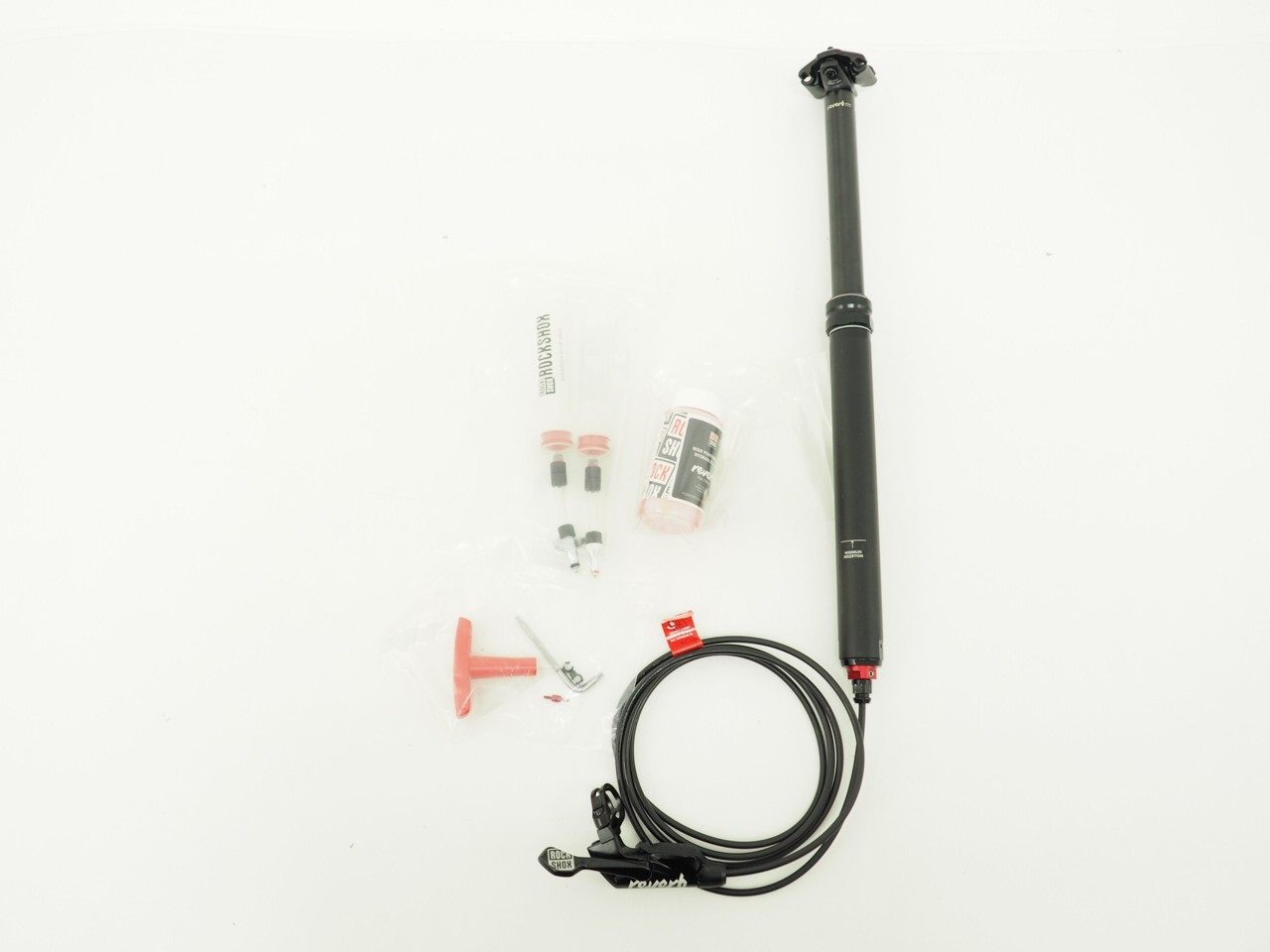 Rockshox Reverb 30.9mm 175mm Hydraulic Dropper Seatpost Mountain Bike Black