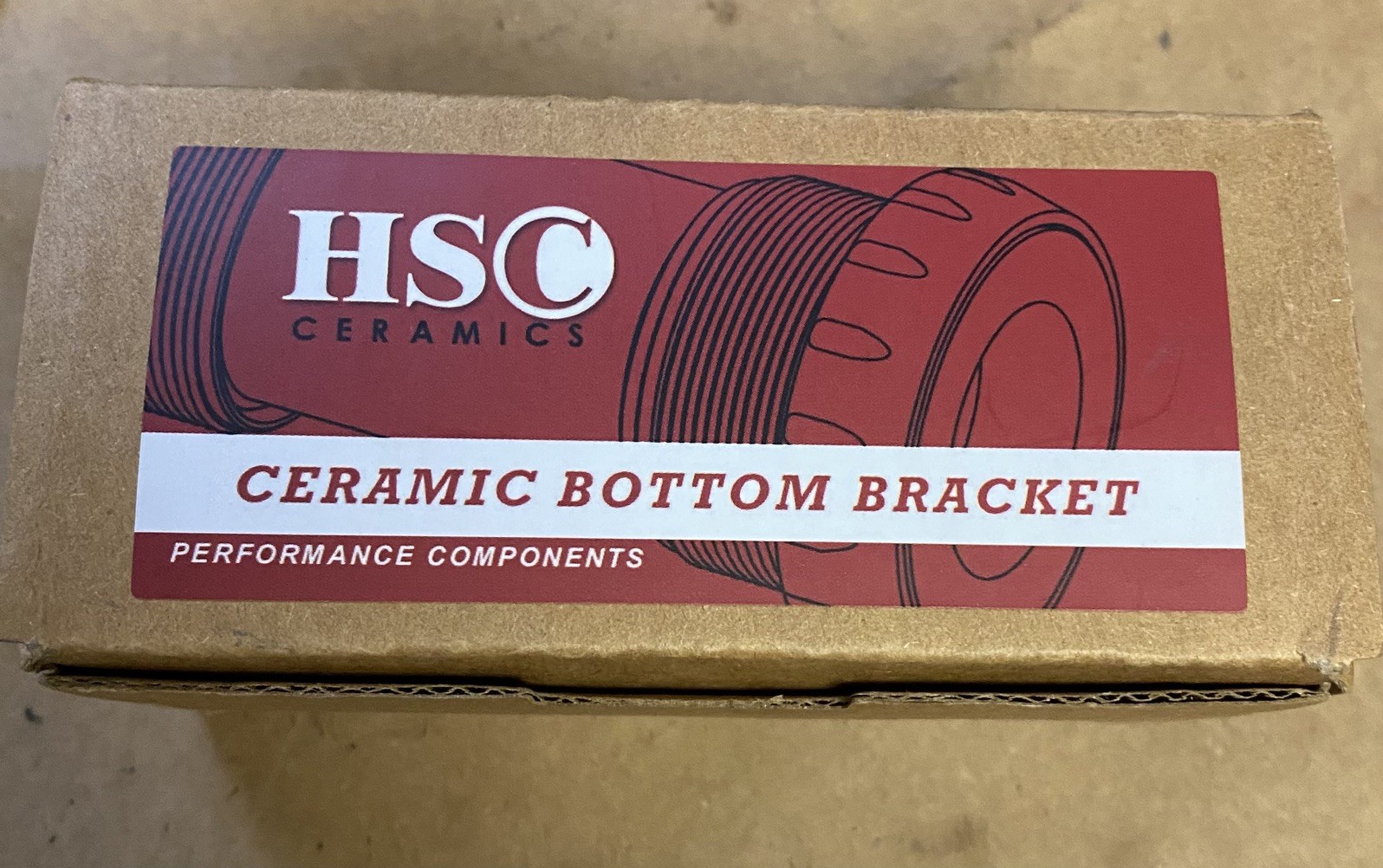 BSA English Thread Bottom Bracket Fits SRAM GXP w Ceramic Bearing-HSC Ceramics