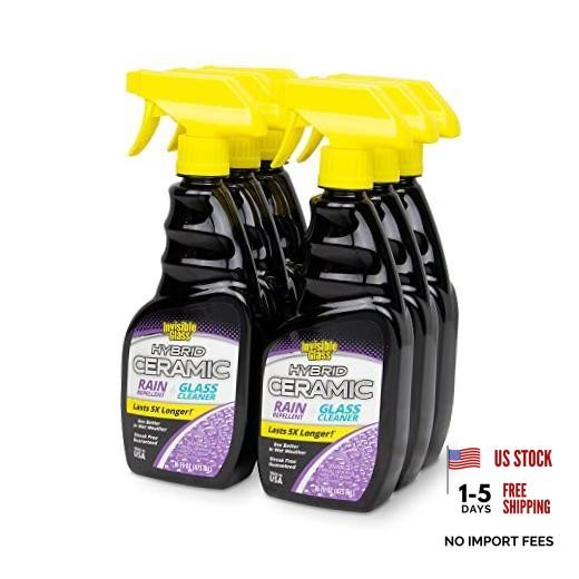 92183-6PK Hybrid Ceramic Rain Repellent and Glass Cleaner 16 Fl Oz (Pack of 6)