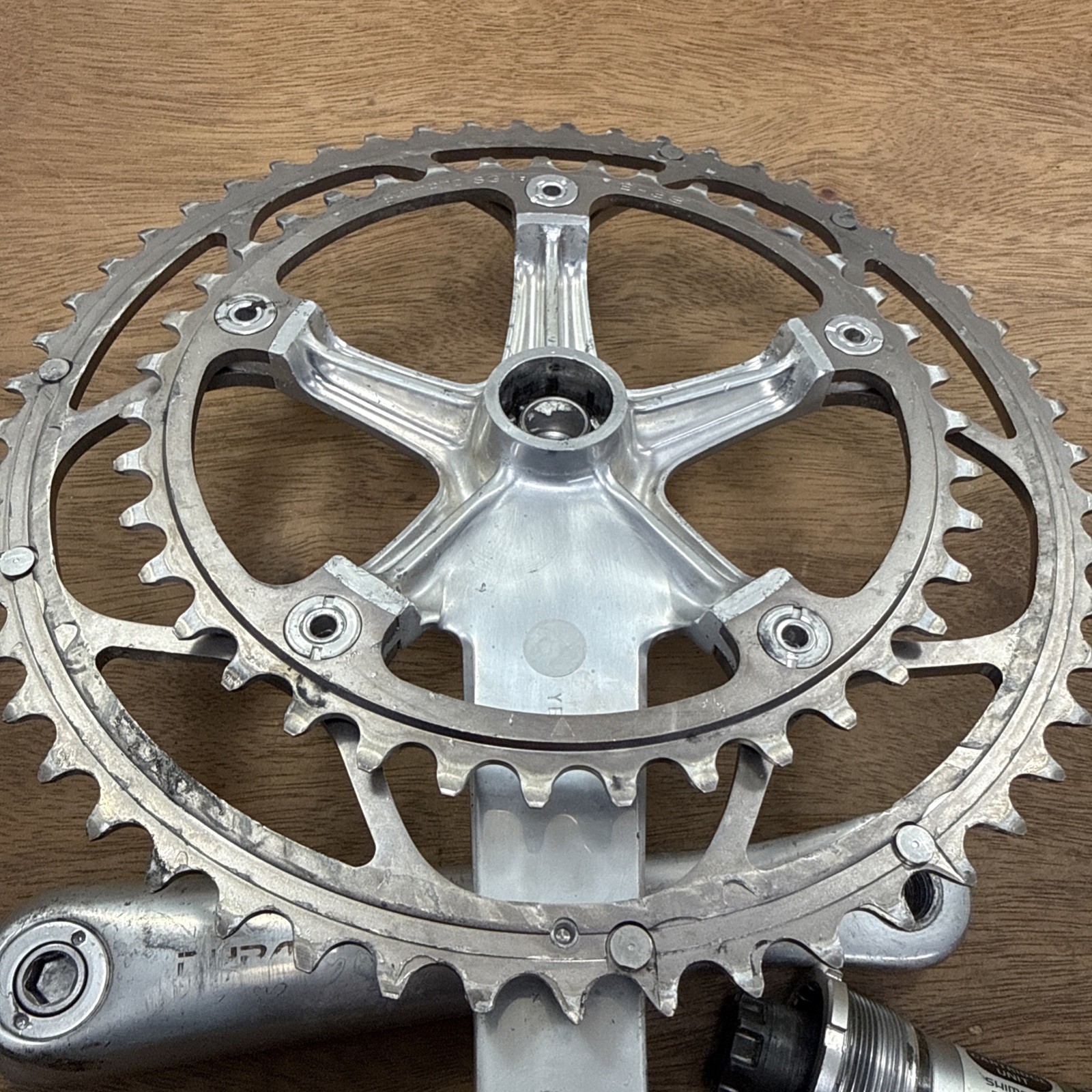 Shimano Dura-Ace FC-7700 Road Bike Crankset 172.5mm 53/39T w/ BB-5500 BB