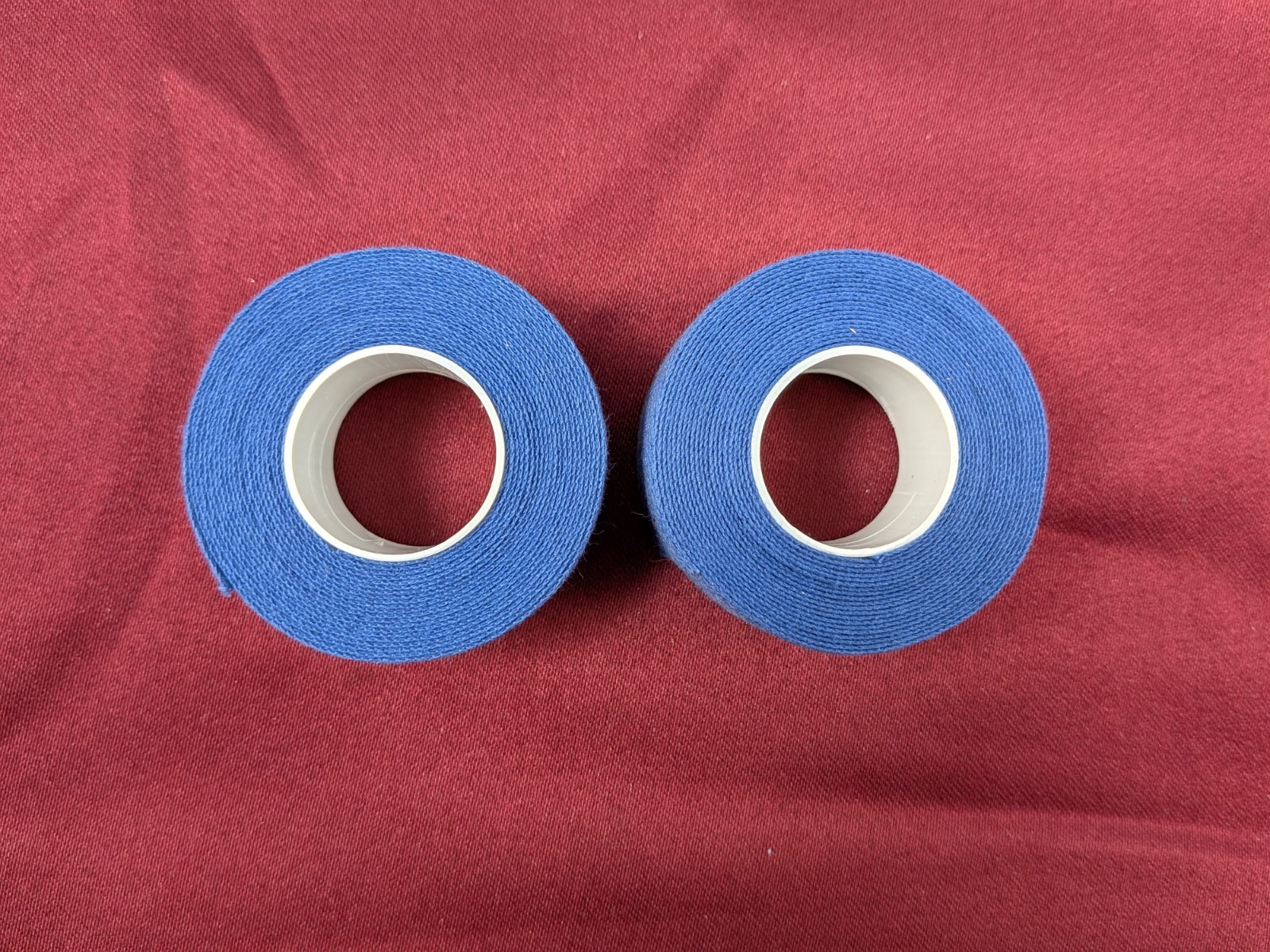 Cat Eye Cotton Road Bike Handlebar Tape Blue 1980s PAIR
