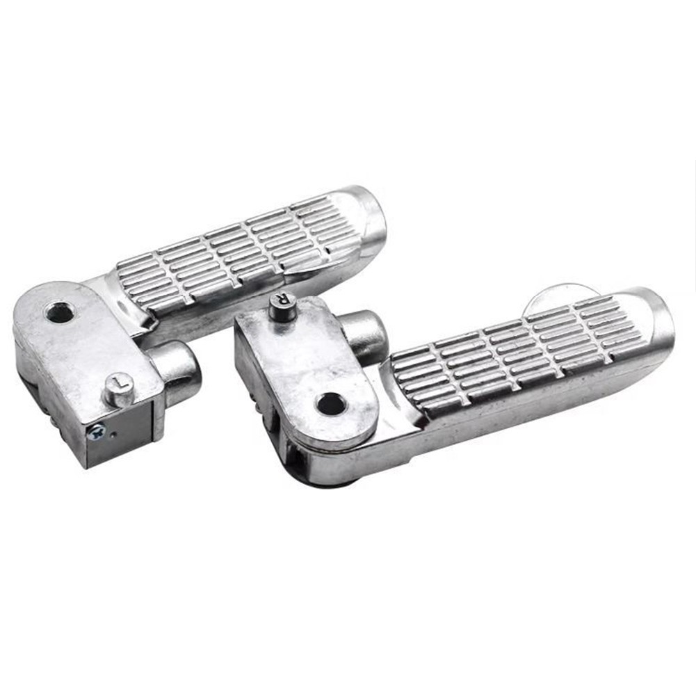 Folding Footrest Pegs for Electric Bikes Compatible with Various Models