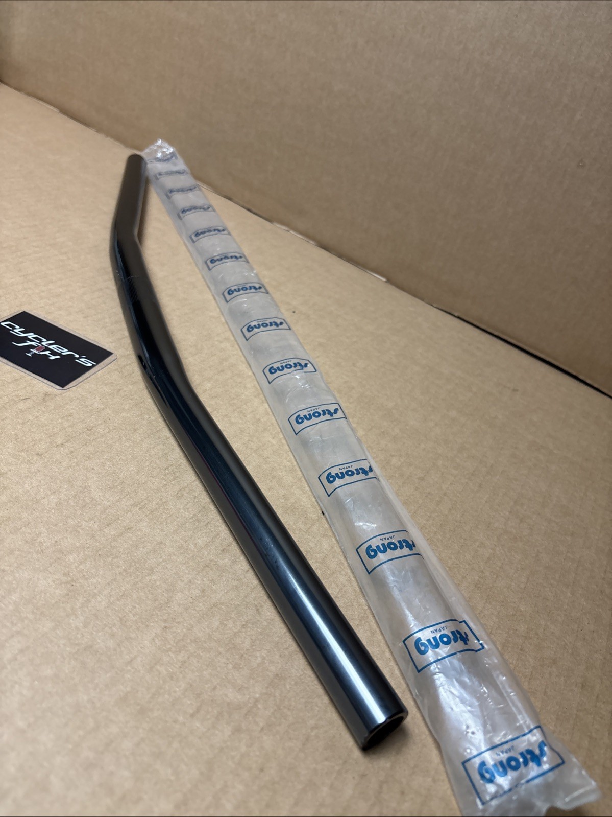 NOS STRONG Japan 25.4mm Anodized Alloy Mtb Flat Bar Handlebar Fit: Tioga SR Trek
