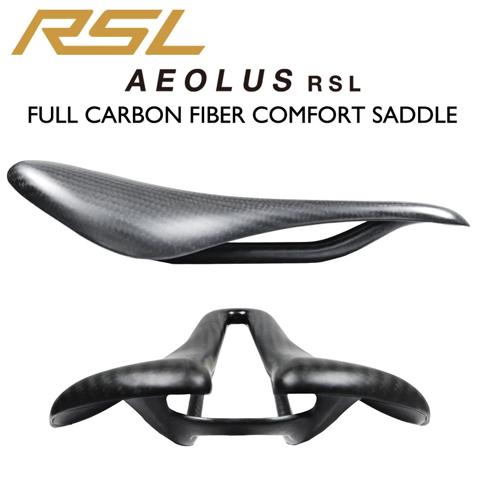 Carbon Bicycle Seat, Hollow, Breathable and Comfortable, Add Taillight 125g