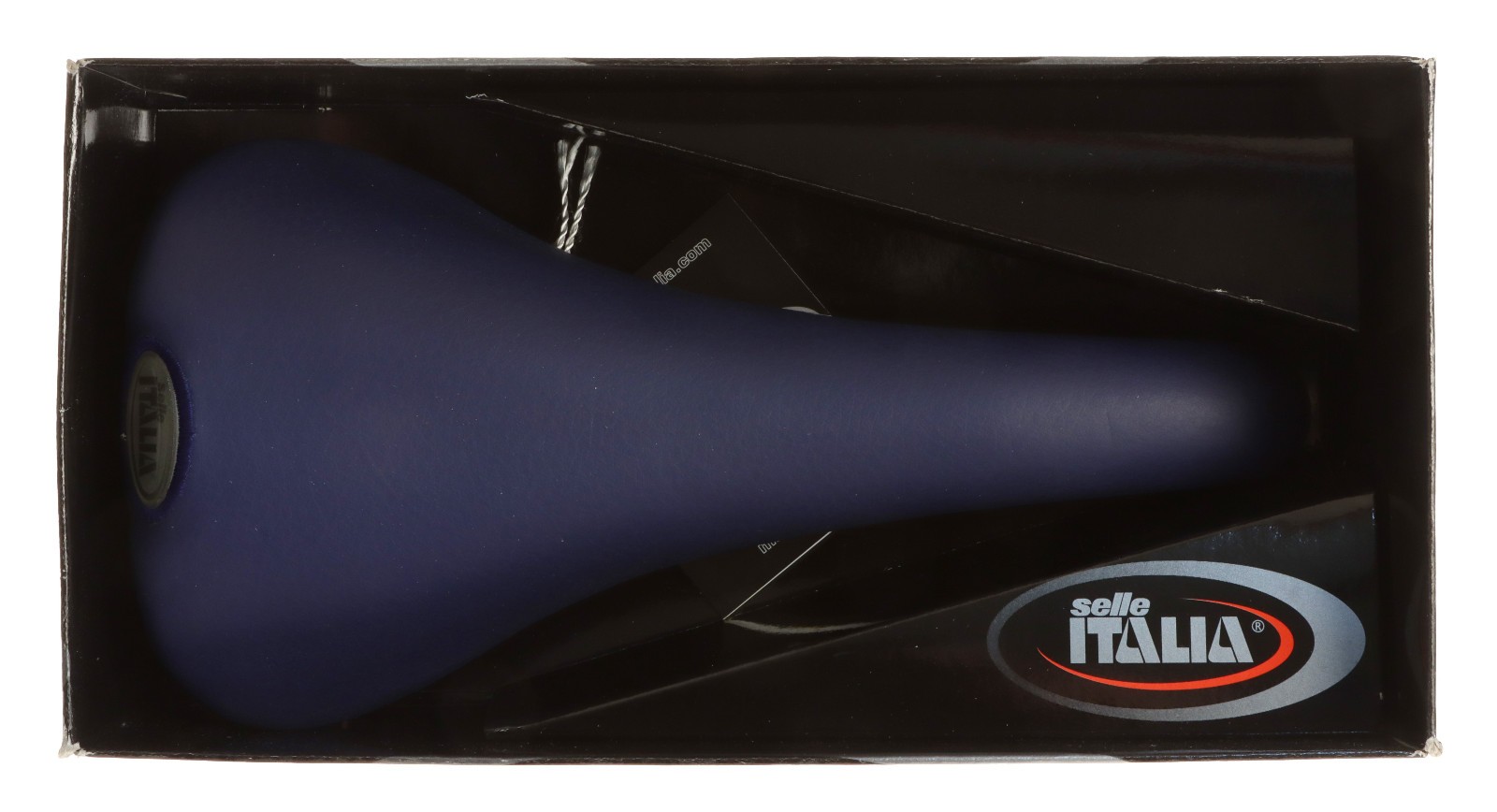 Selle Italia Flite Saddle Titanium Rail Calendar Blue Leather 2002 NIB NOS NEW