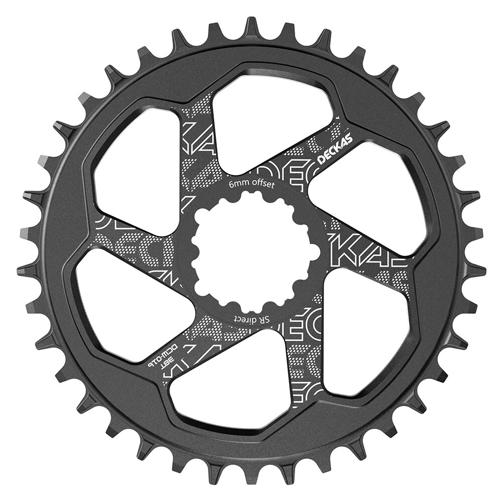 DECKAS 12 Speed 6MM Offset Direct Mount Chainring MTB Crankset 30T-36T