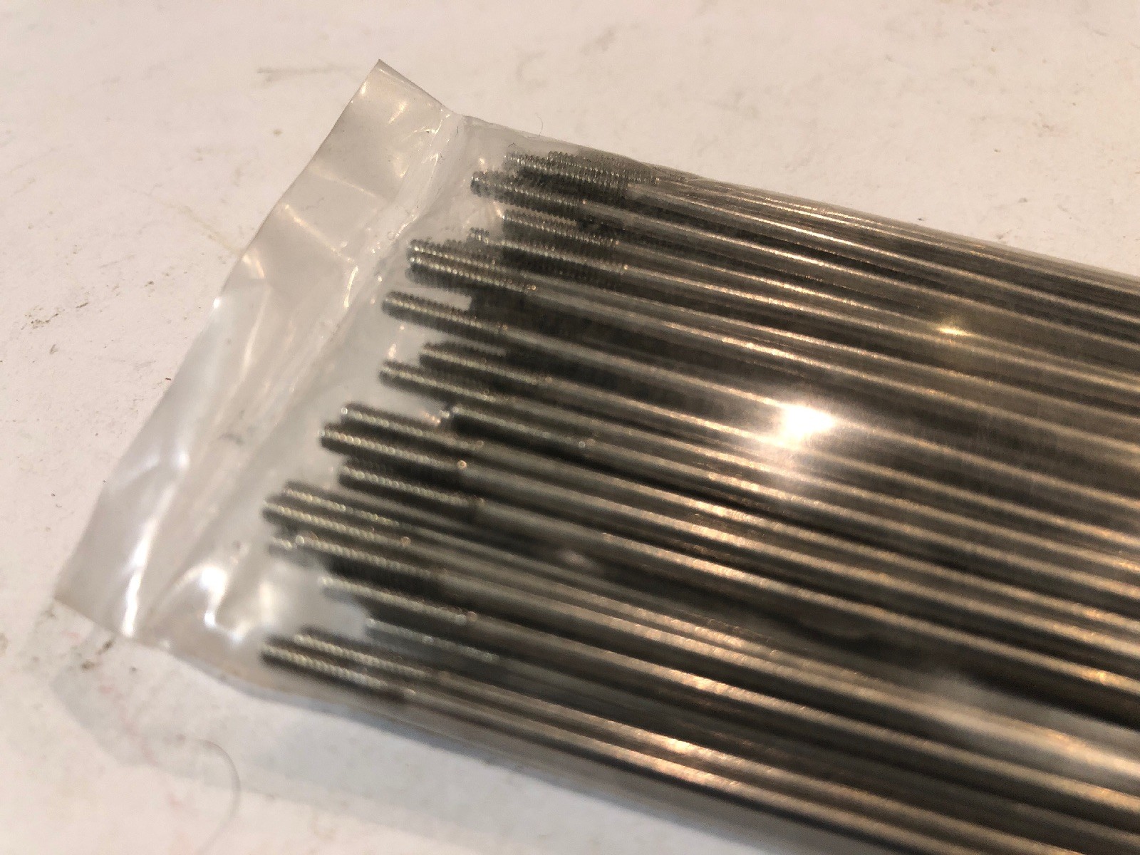 Wheelsmith SS15-267mm Silver spokes Pack Of 50