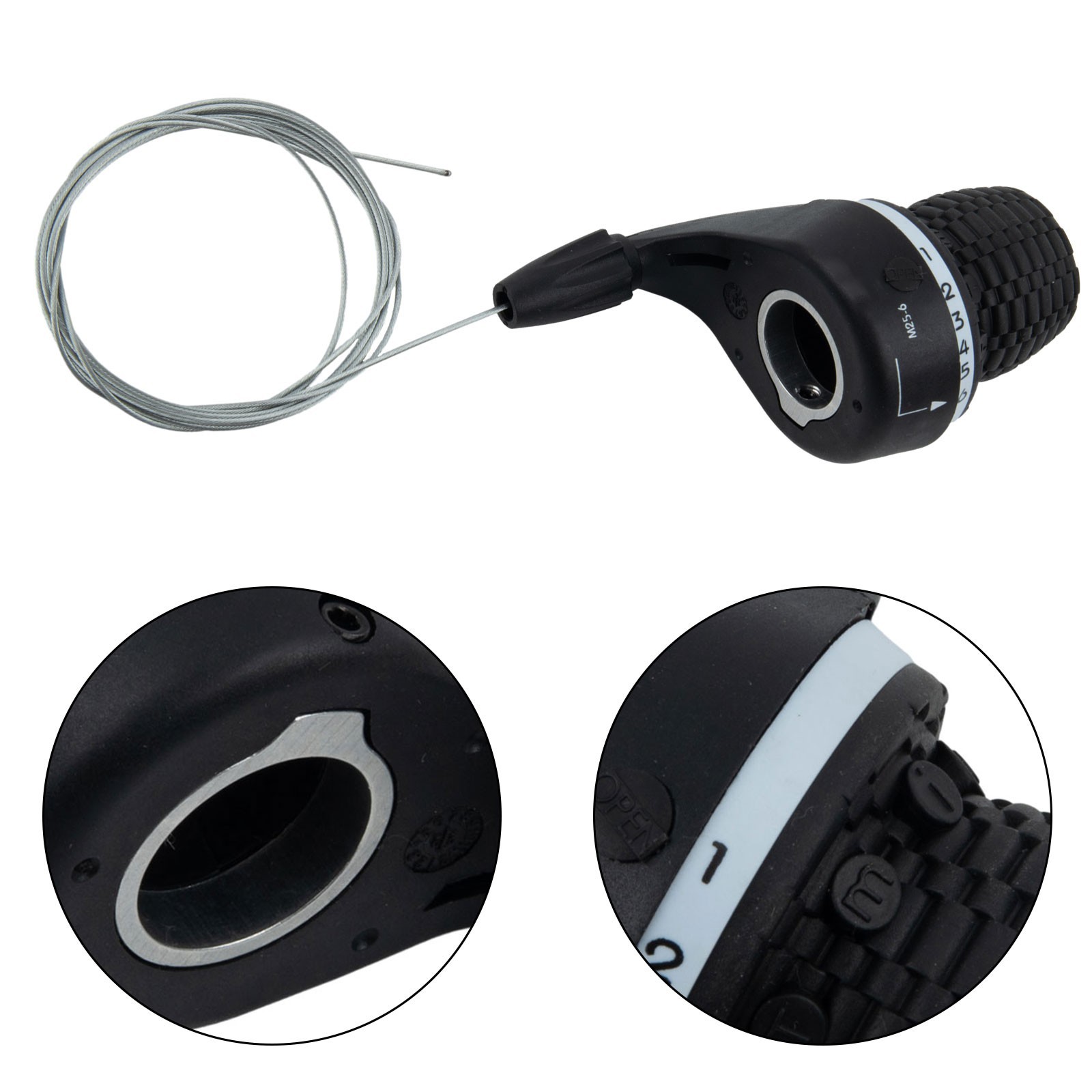 Newest Bike Turn Handle Gear Shifters 6speed For -Shimano Compatible Sets 1x
