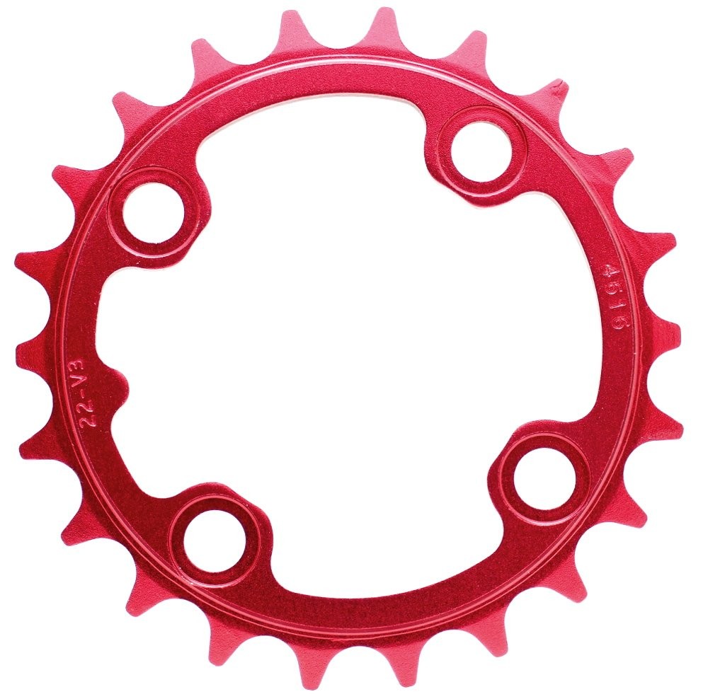 Truvativ SRAM MTB Chainring 22T, Bcd 64mm, Red